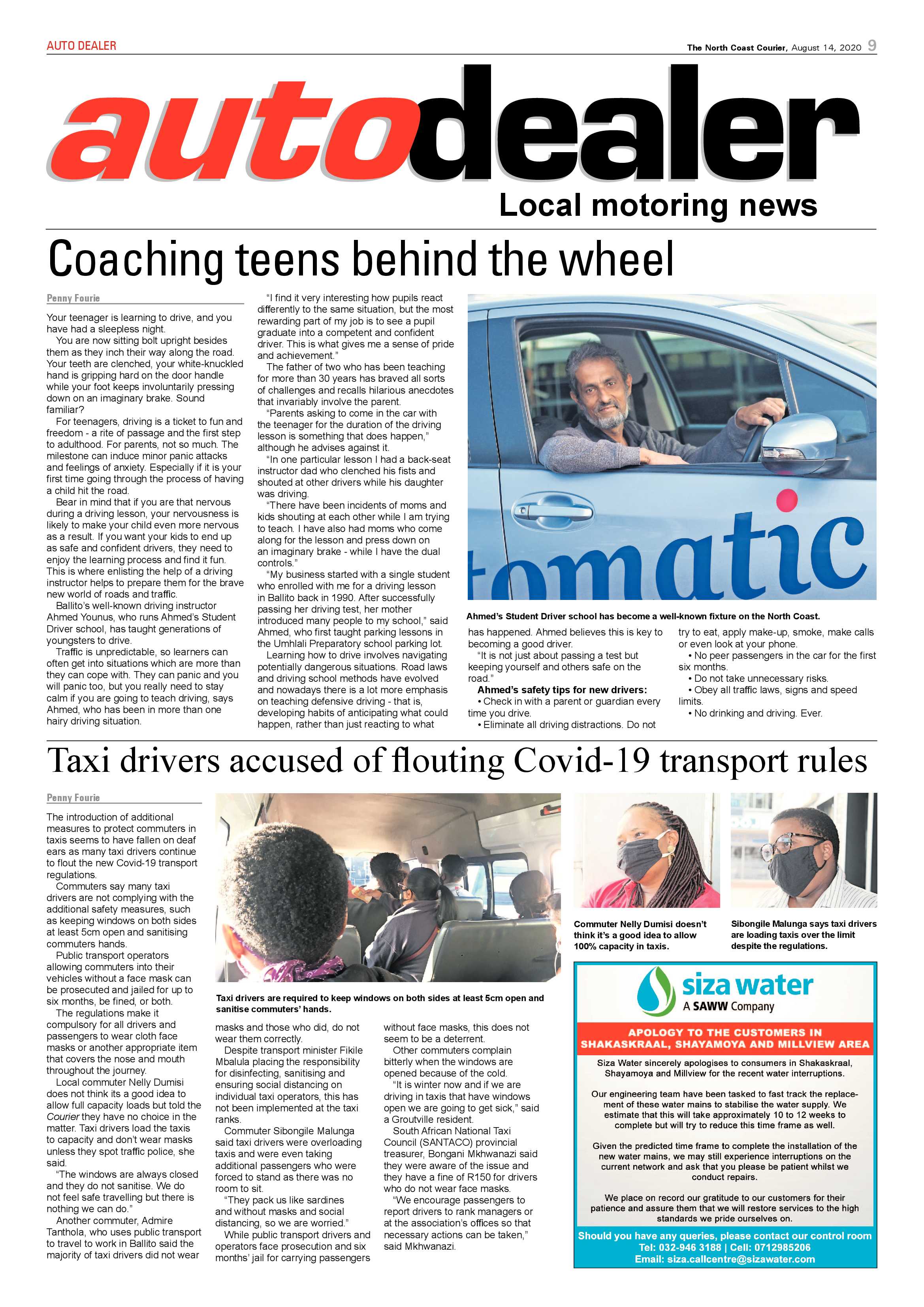 North Coast Courier 14 August 2020 page 9