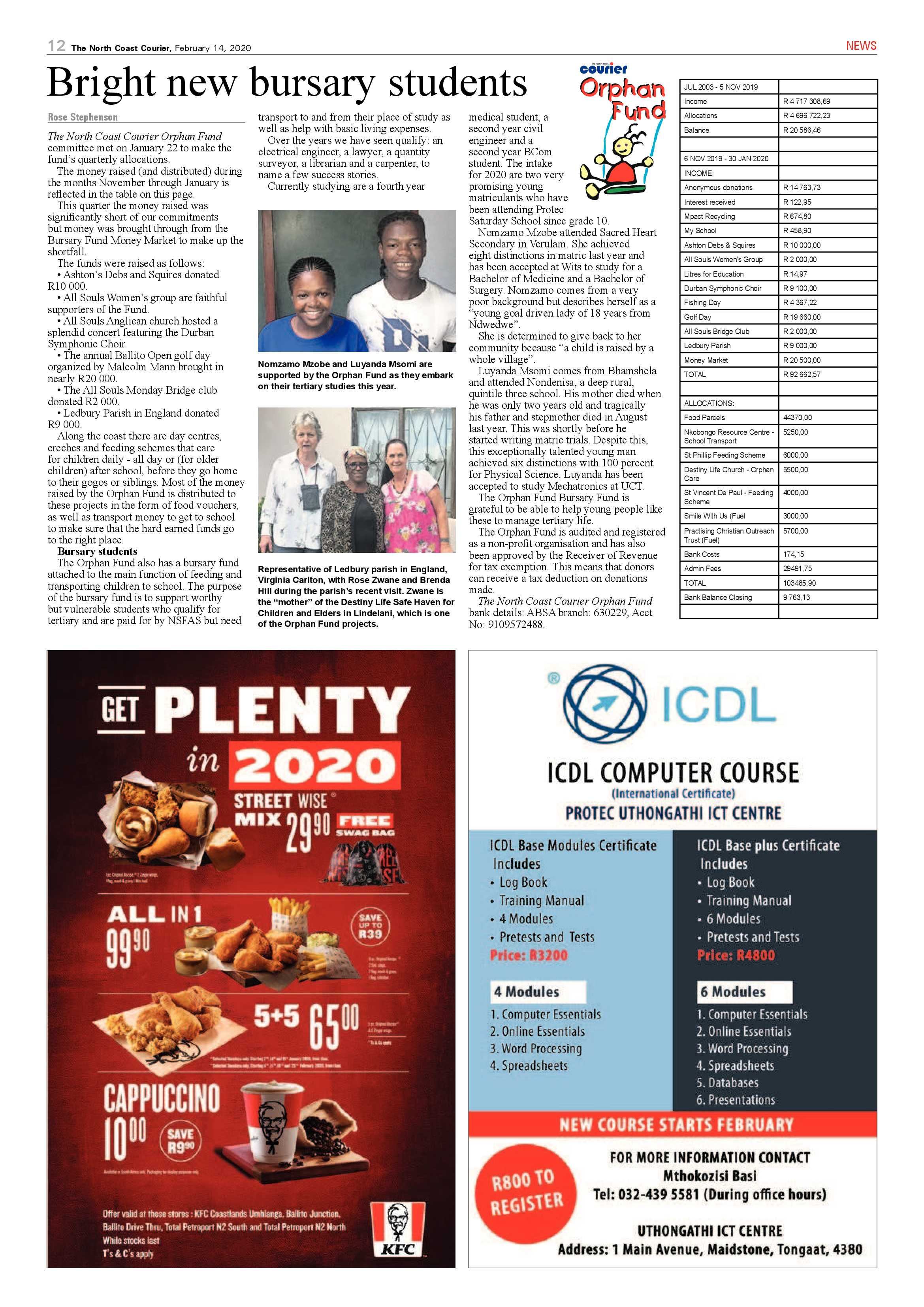 North Coast Courier 14 February 2020 page 12