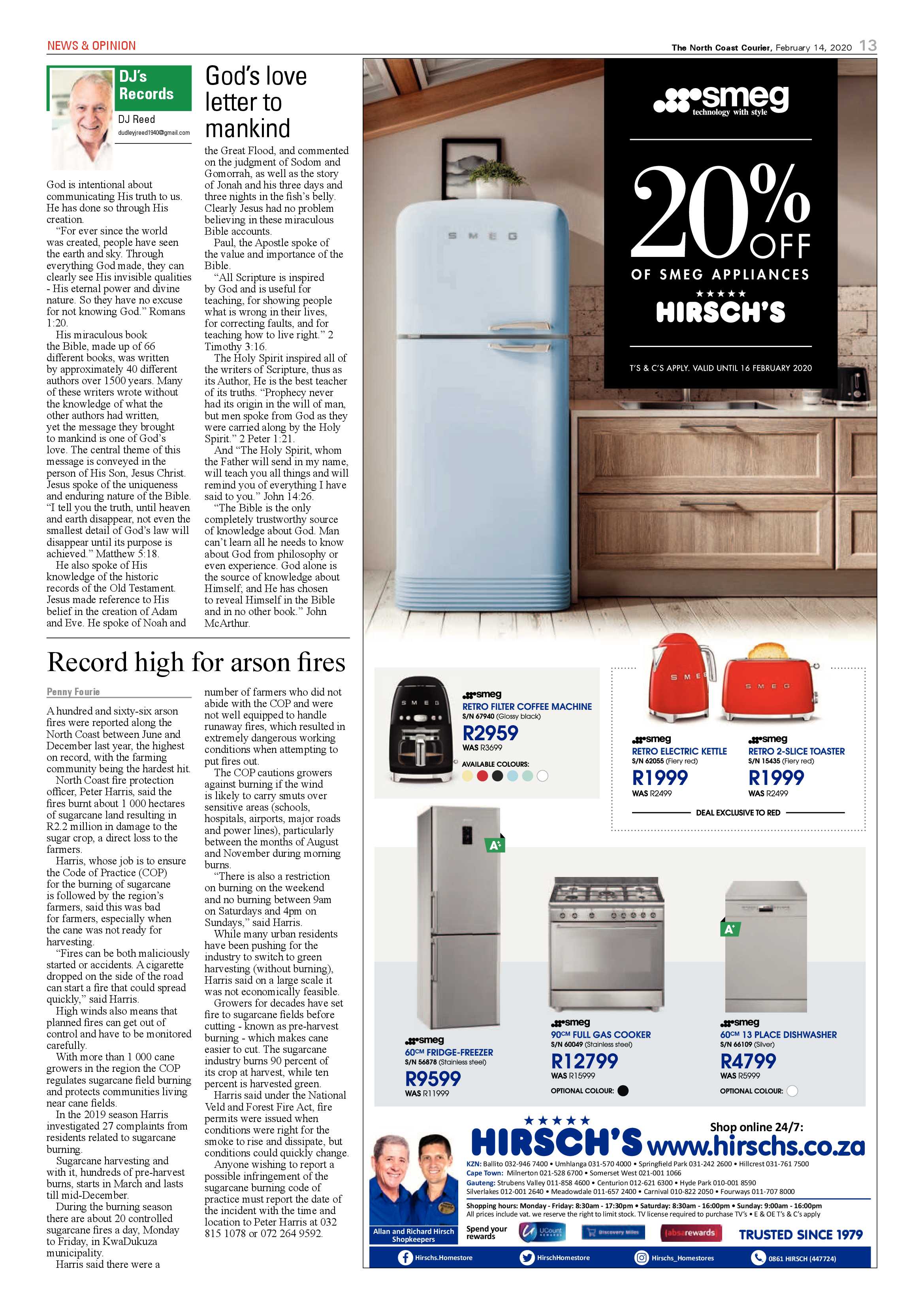 North Coast Courier 14 February 2020 page 13
