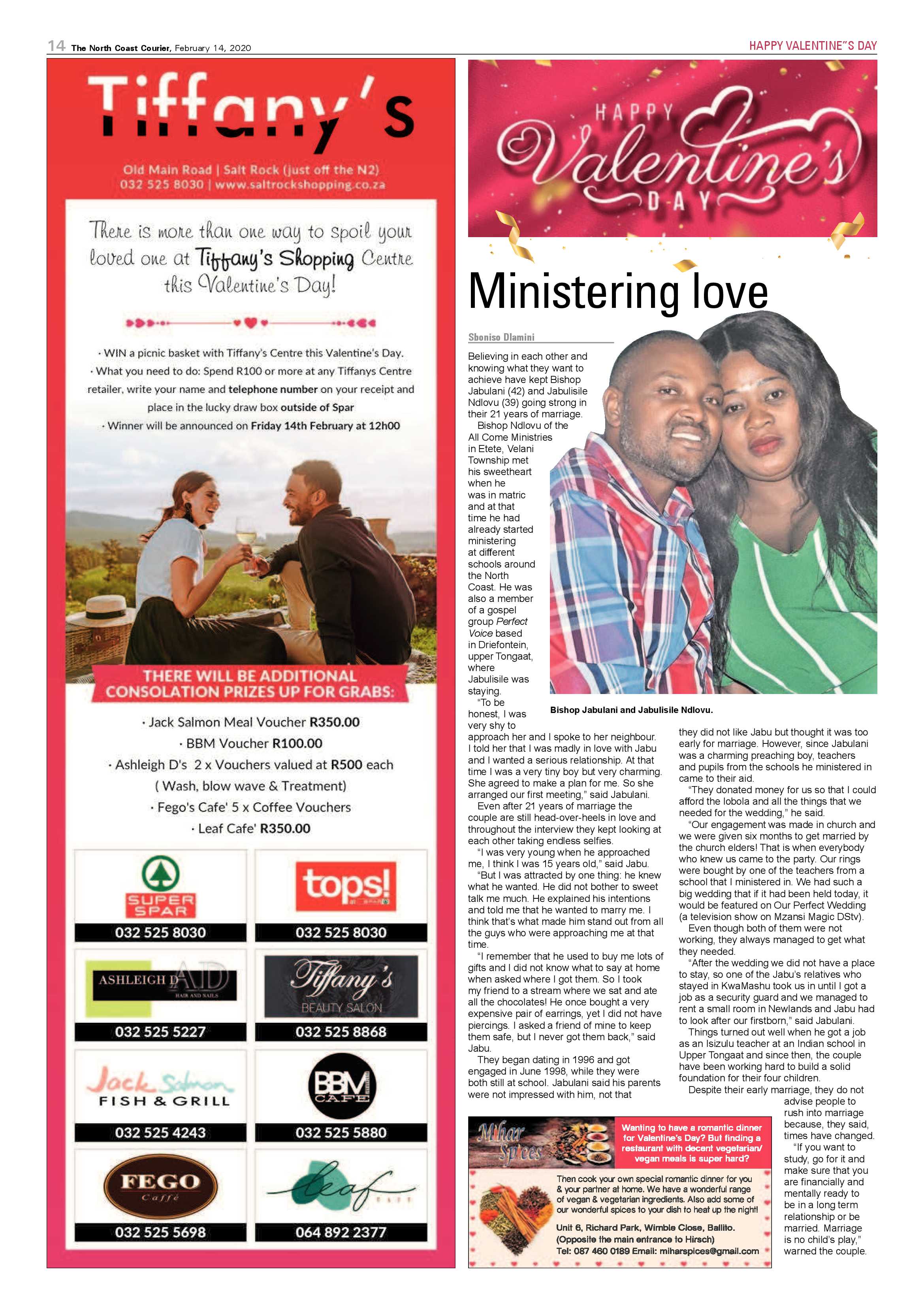 North Coast Courier 14 February 2020 page 14