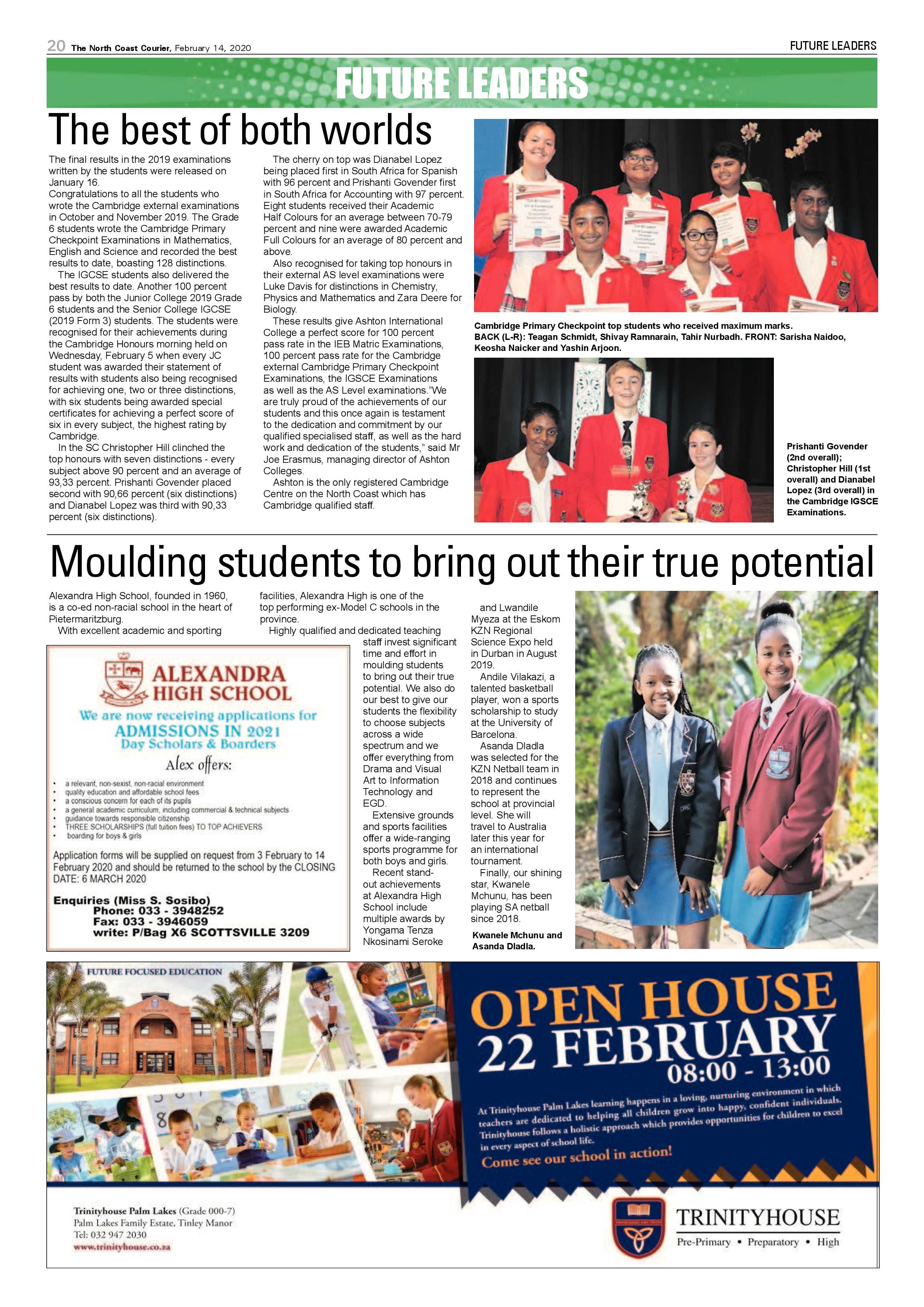 North Coast Courier 14 February 2020 page 20