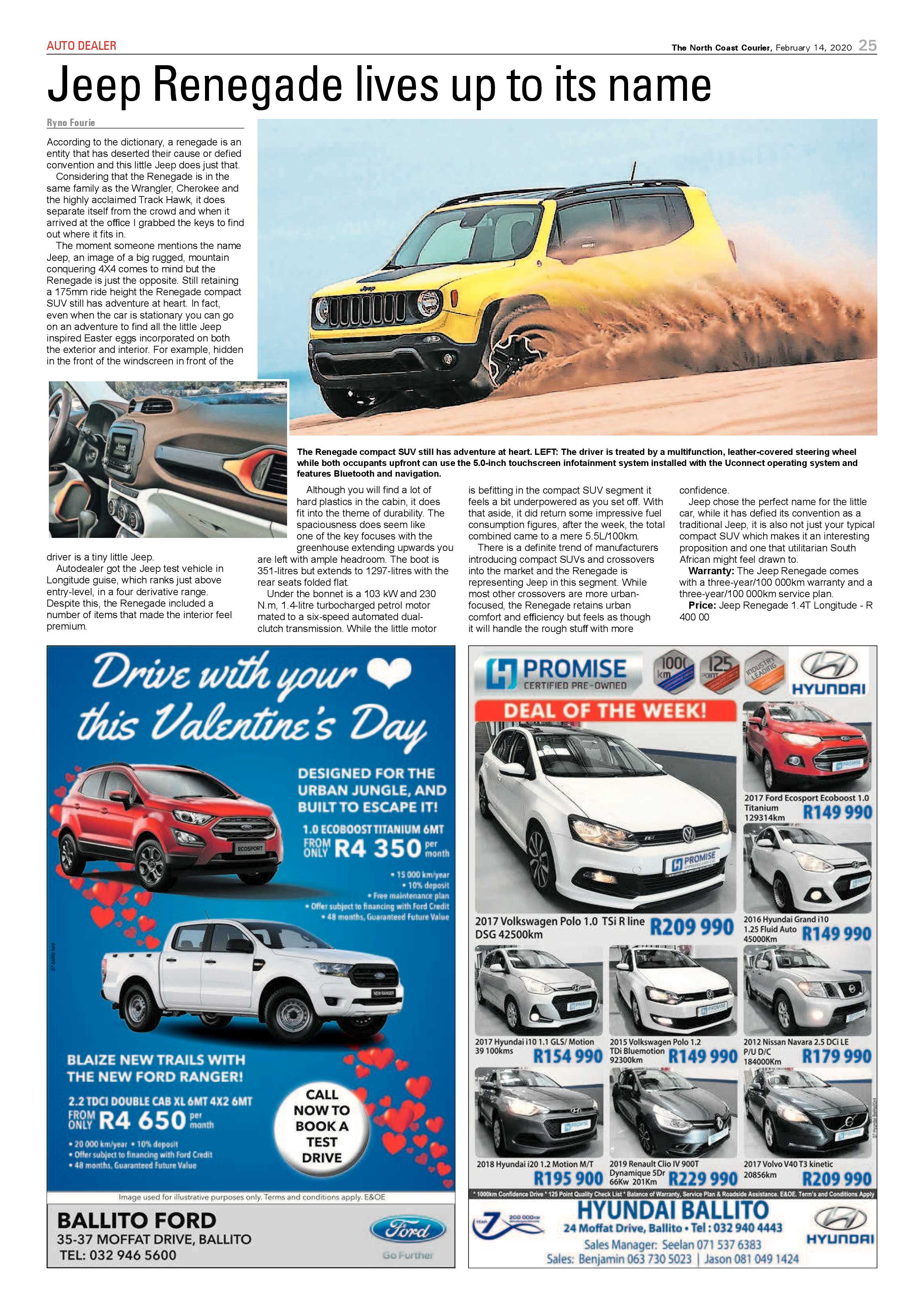 North Coast Courier 14 February 2020 page 25