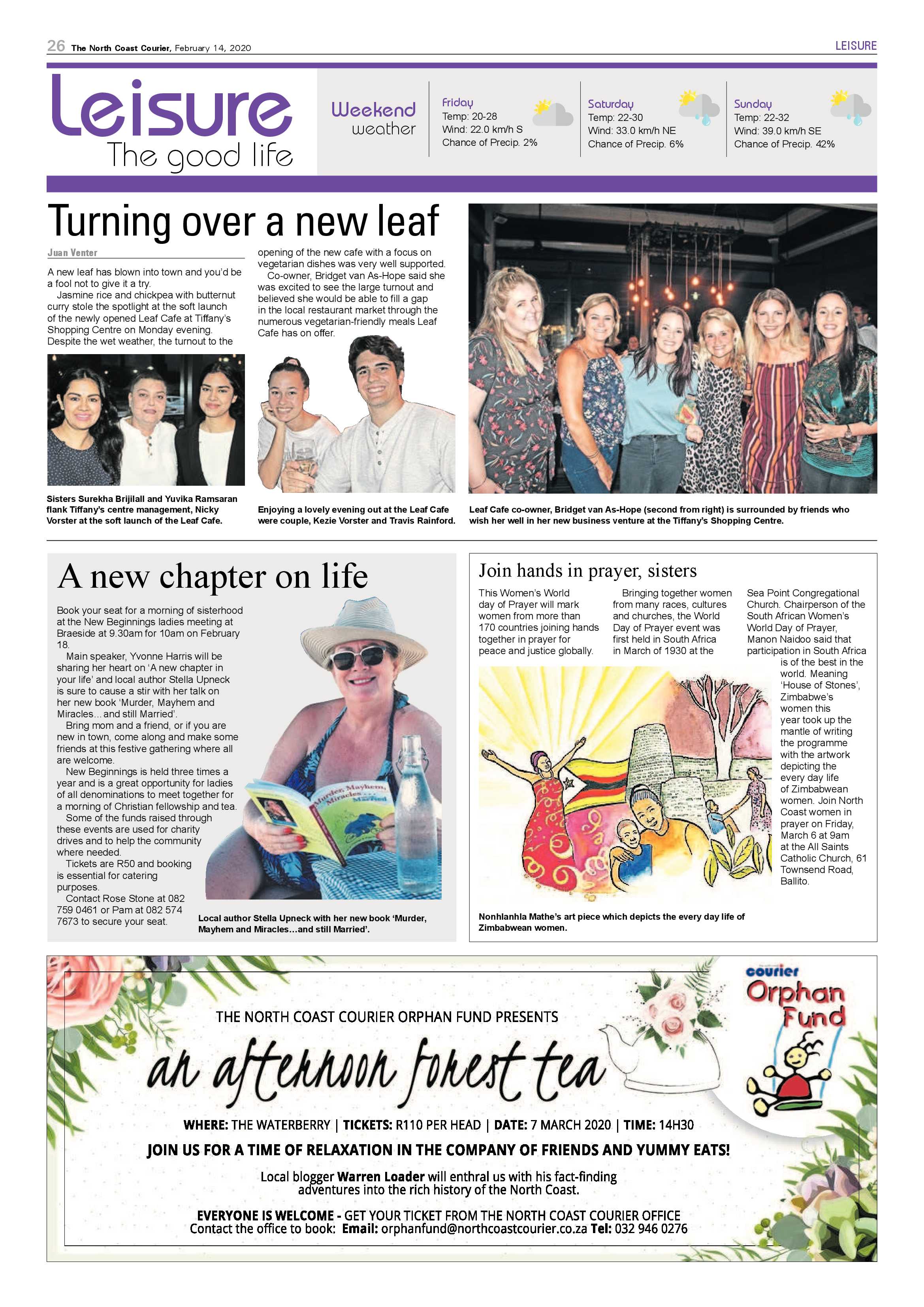 North Coast Courier 14 February 2020 page 26