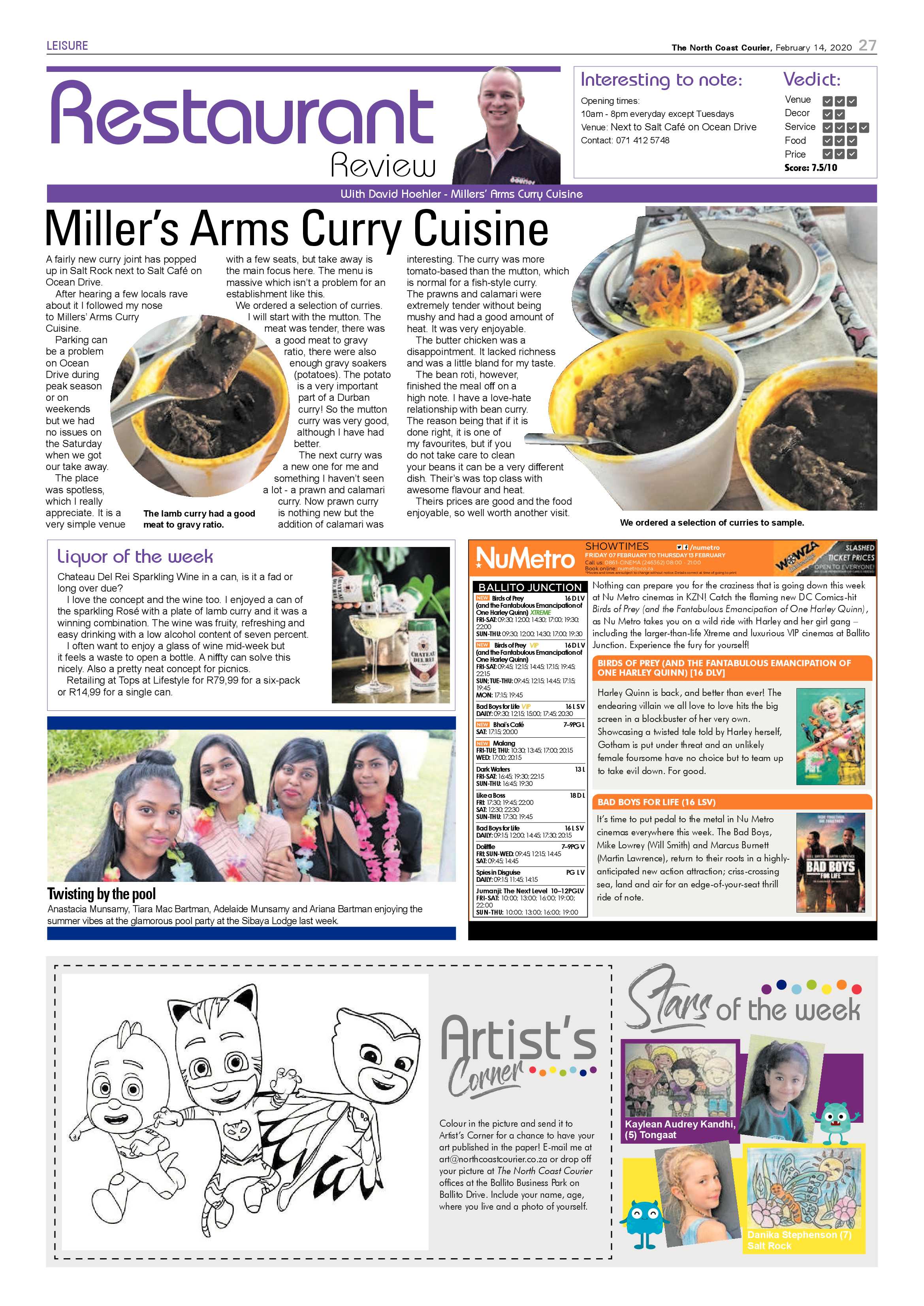 North Coast Courier 14 February 2020 page 27