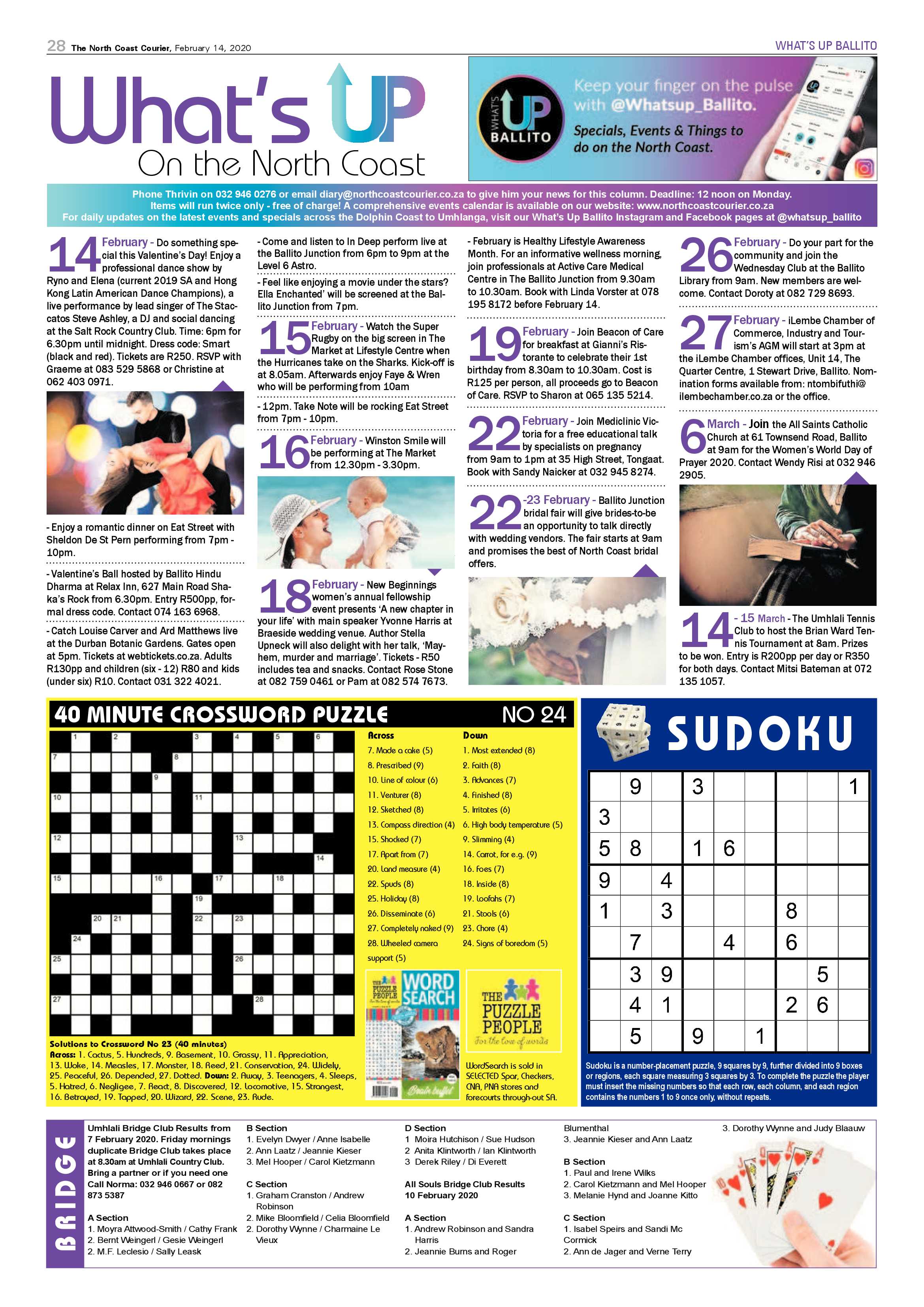 North Coast Courier 14 February 2020 page 28