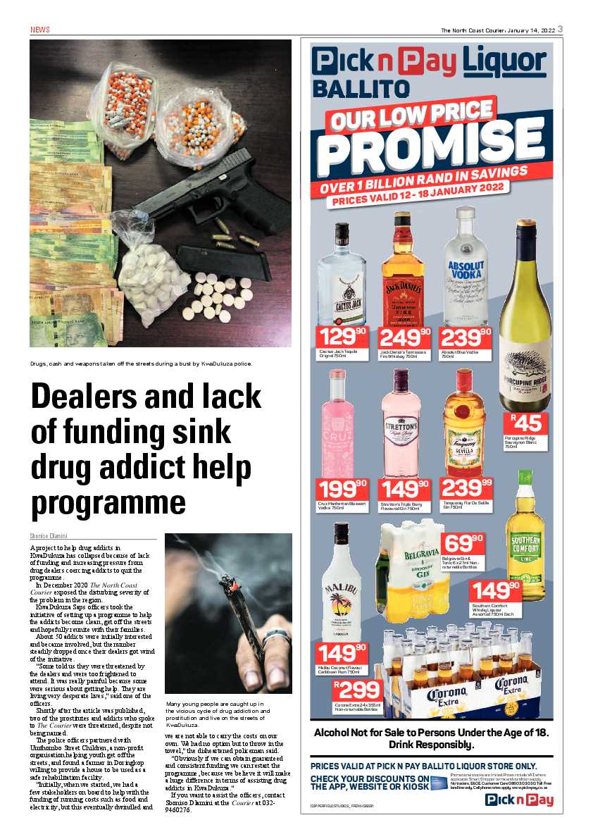 North Coast Courier 14 January 2022 page 3