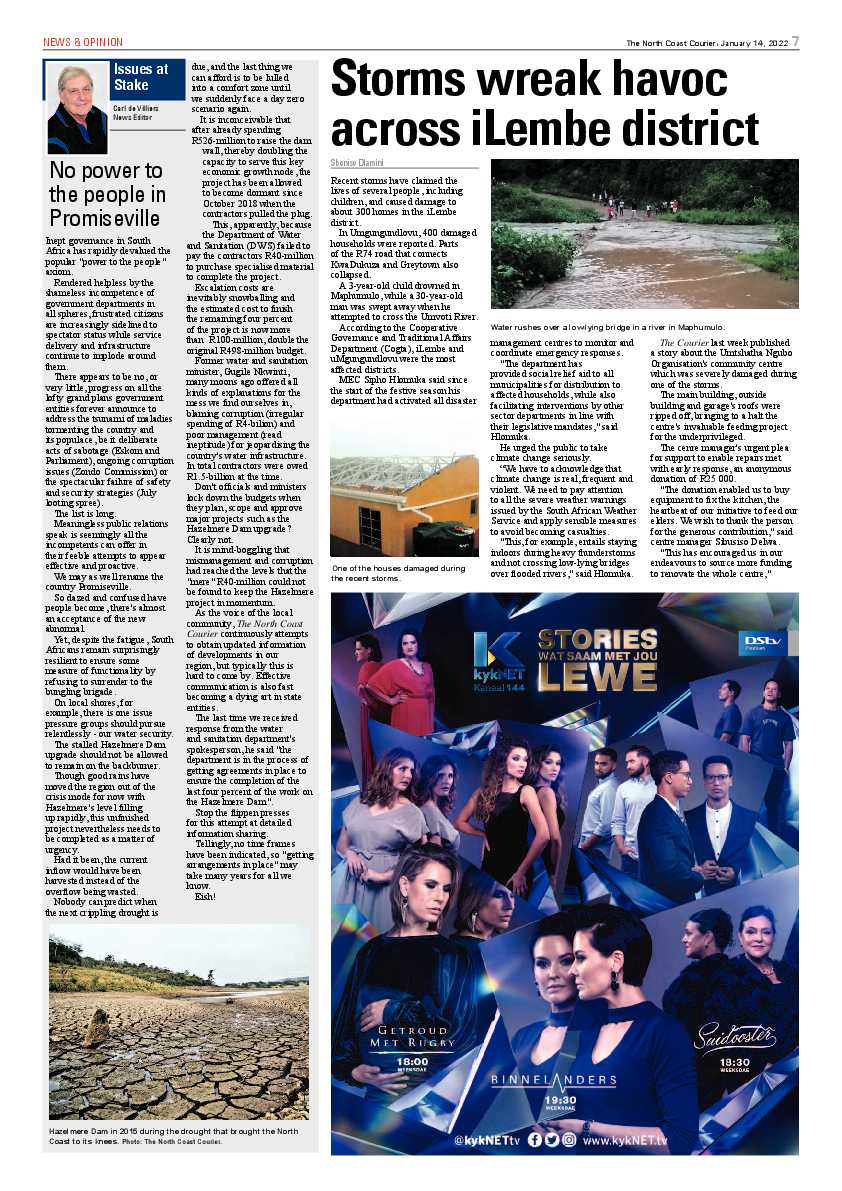 North Coast Courier 14 January 2022 page 7