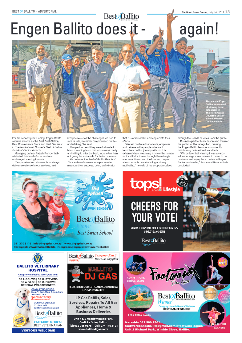 North Coast Courier 14 July 2023 page 13