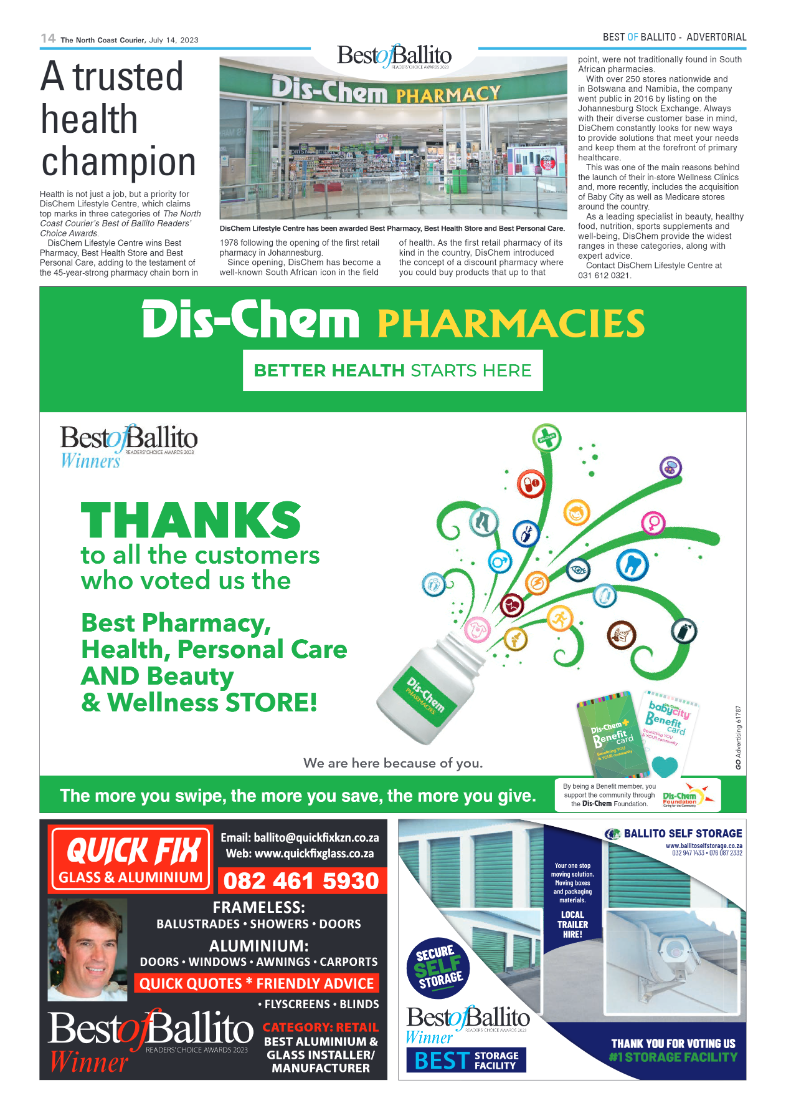 North Coast Courier 14 July 2023 page 14