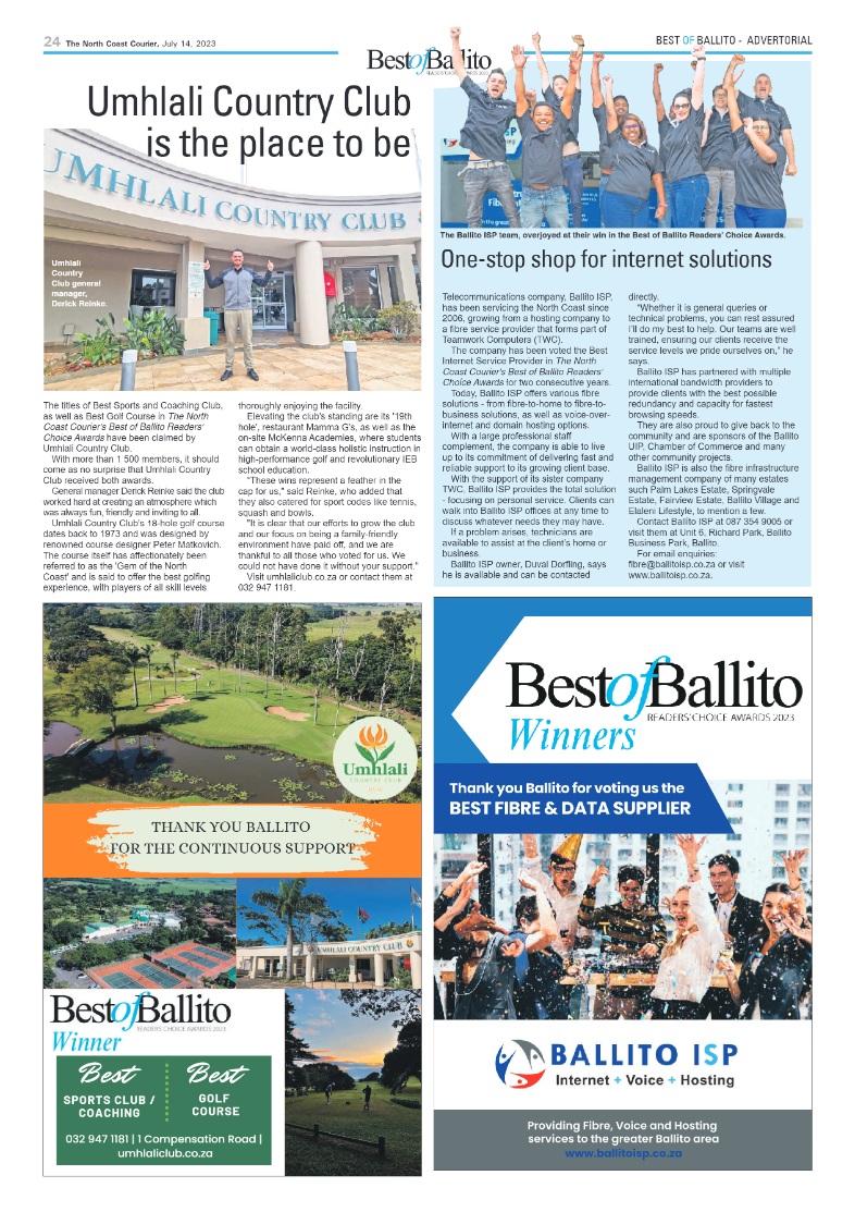 North Coast Courier 14 July 2023 page 24