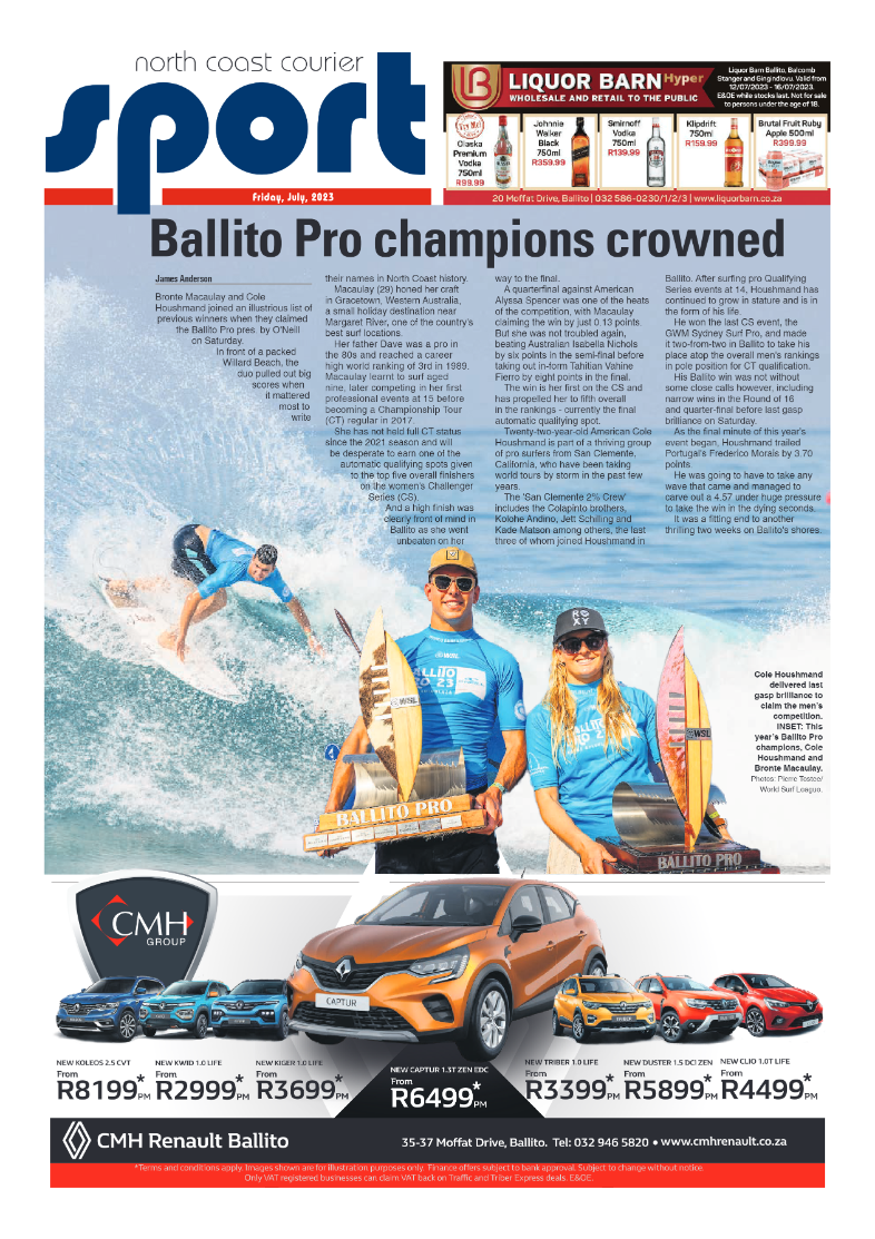 North Coast Courier 14 July 2023 page 36