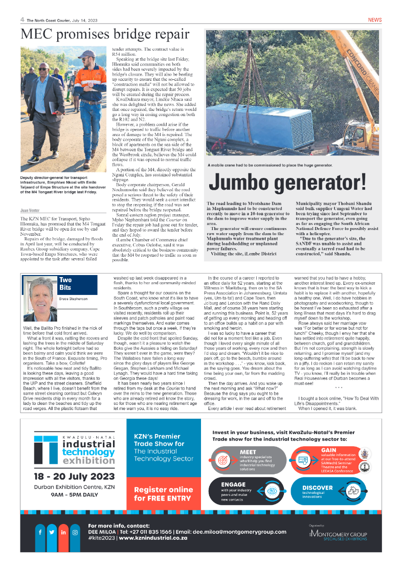 North Coast Courier 14 July 2023 page 4