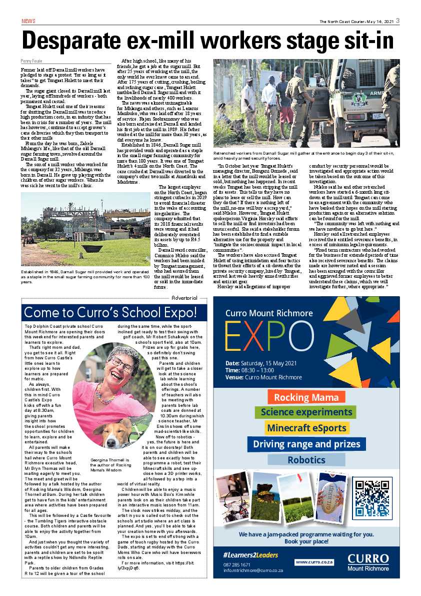 North Coast Courier 14 May 2021 page 3