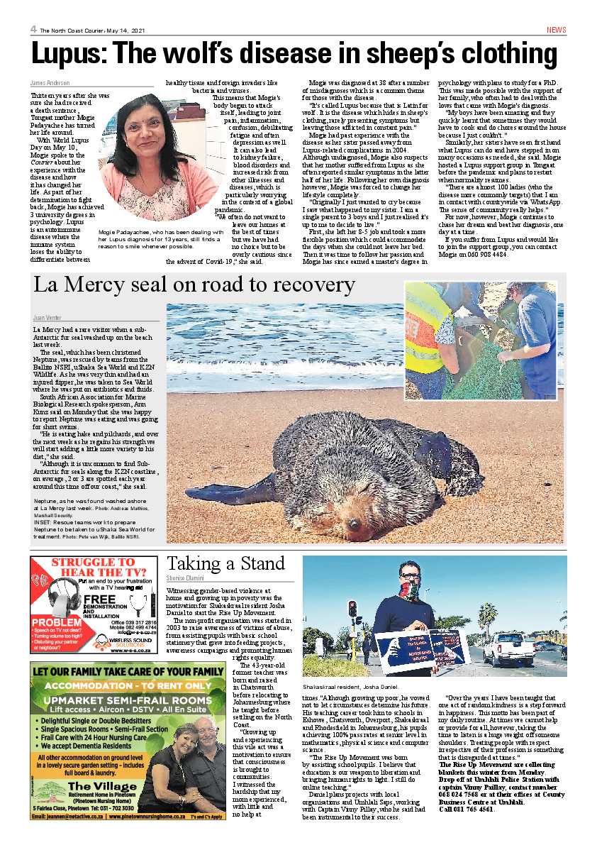 North Coast Courier 14 May 2021 page 4