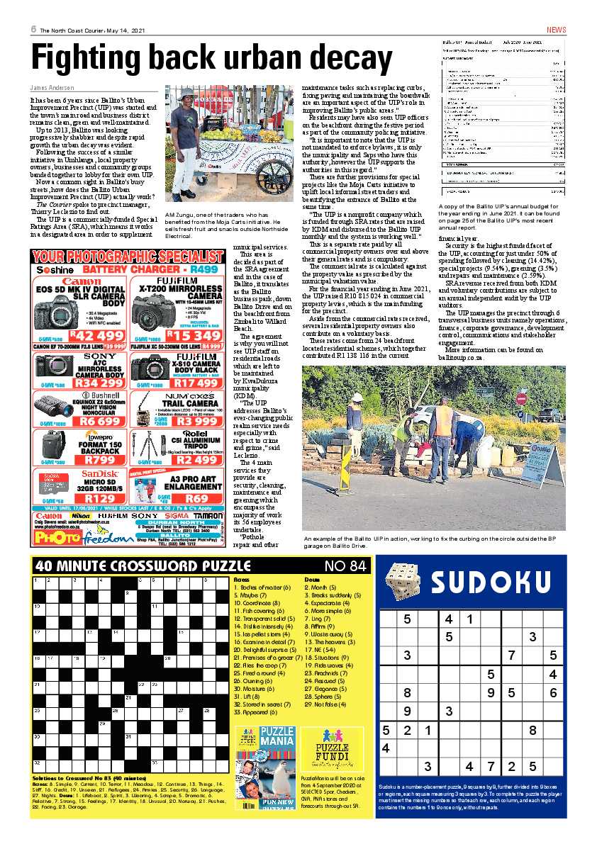 North Coast Courier 14 May 2021 page 6