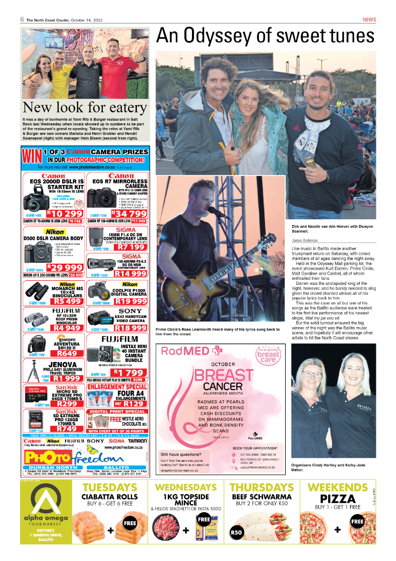 North Coast Courier 14 October 2022 page 6