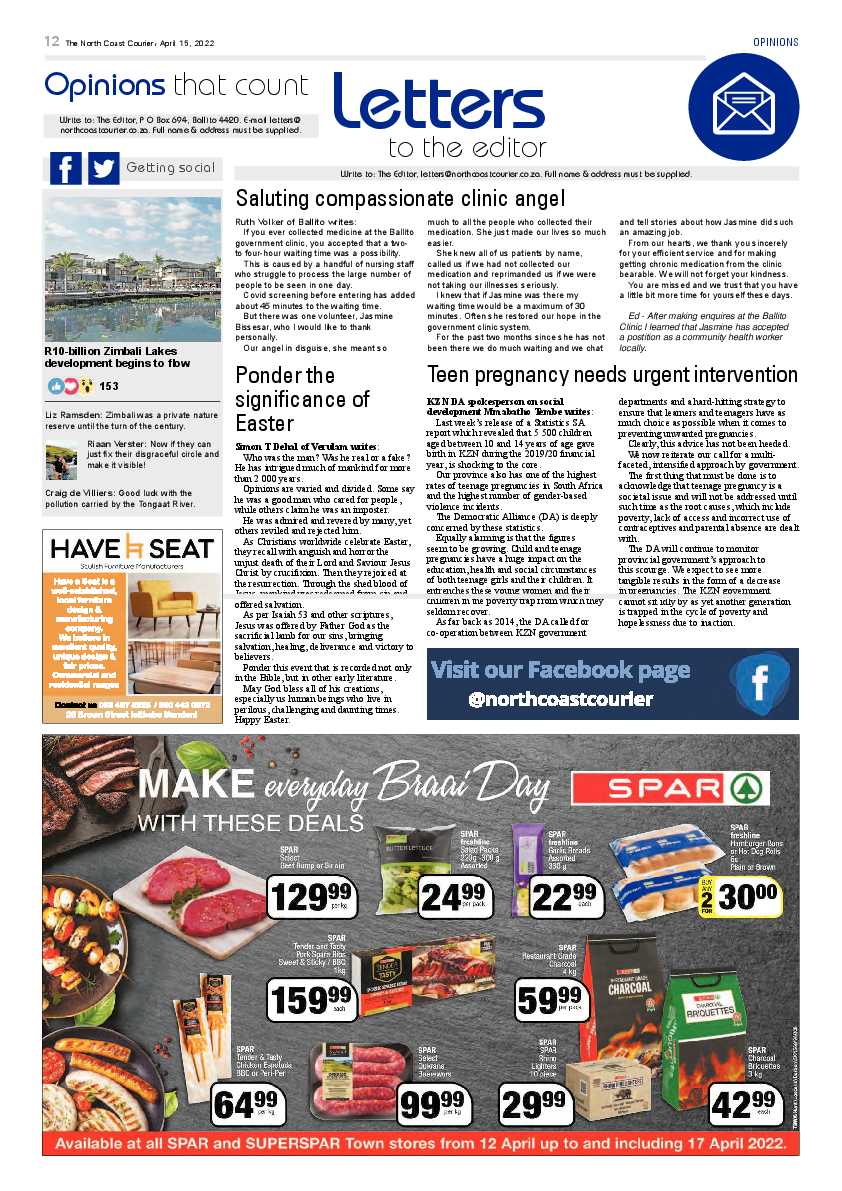 North Coast Courier 15 April 2022 page 12