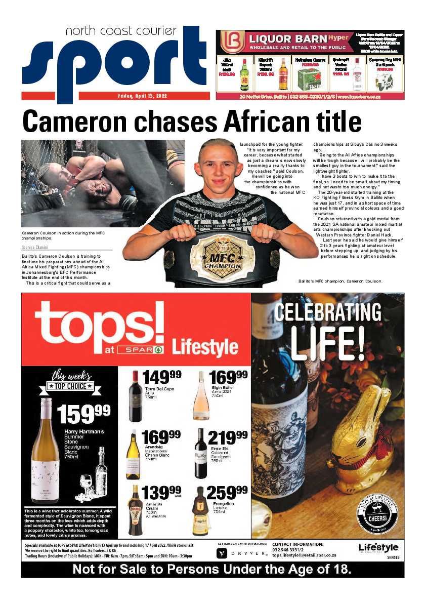 North Coast Courier 15 April 2022 page 20
