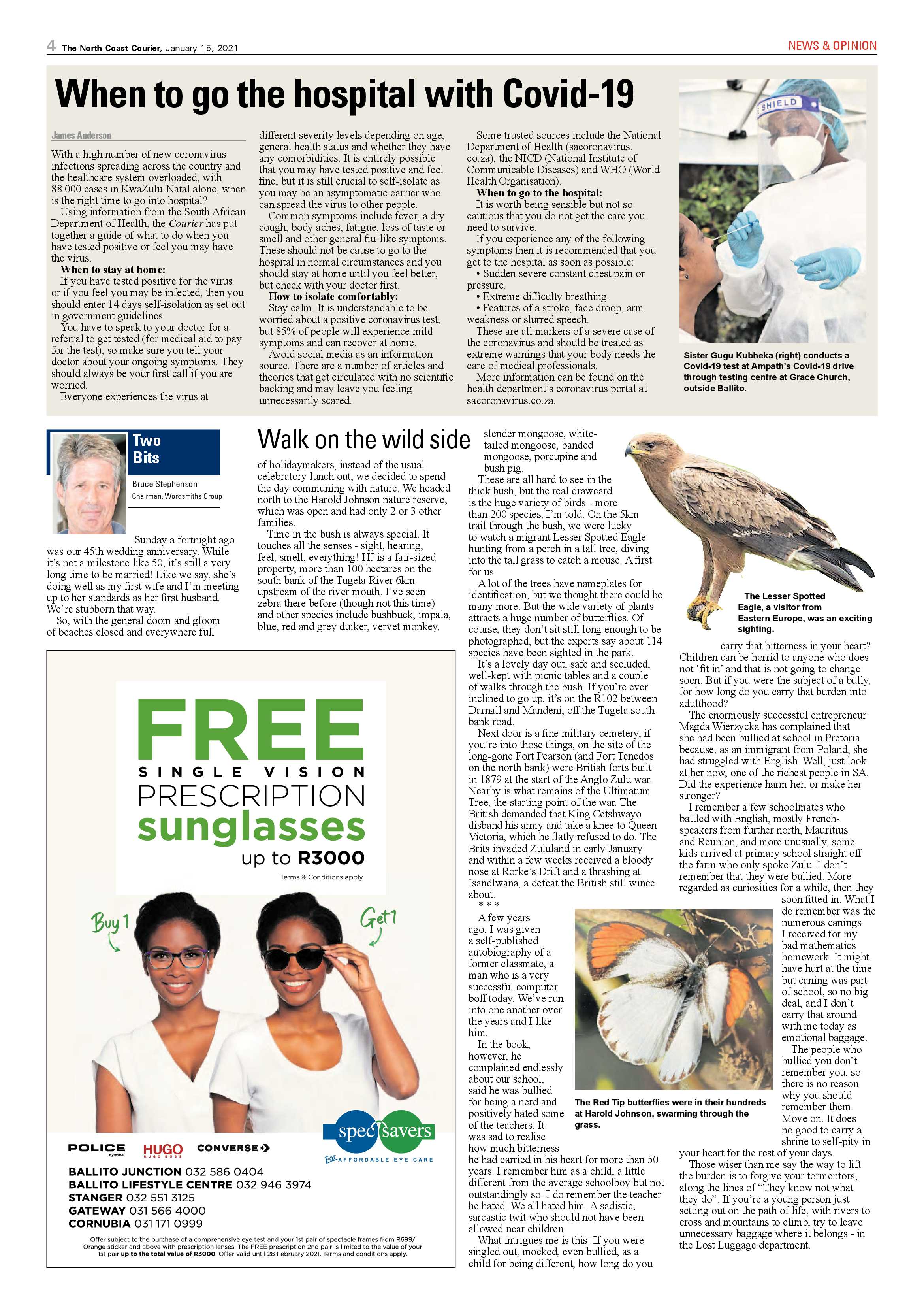 North Coast Courier 15 January 2021 page 4