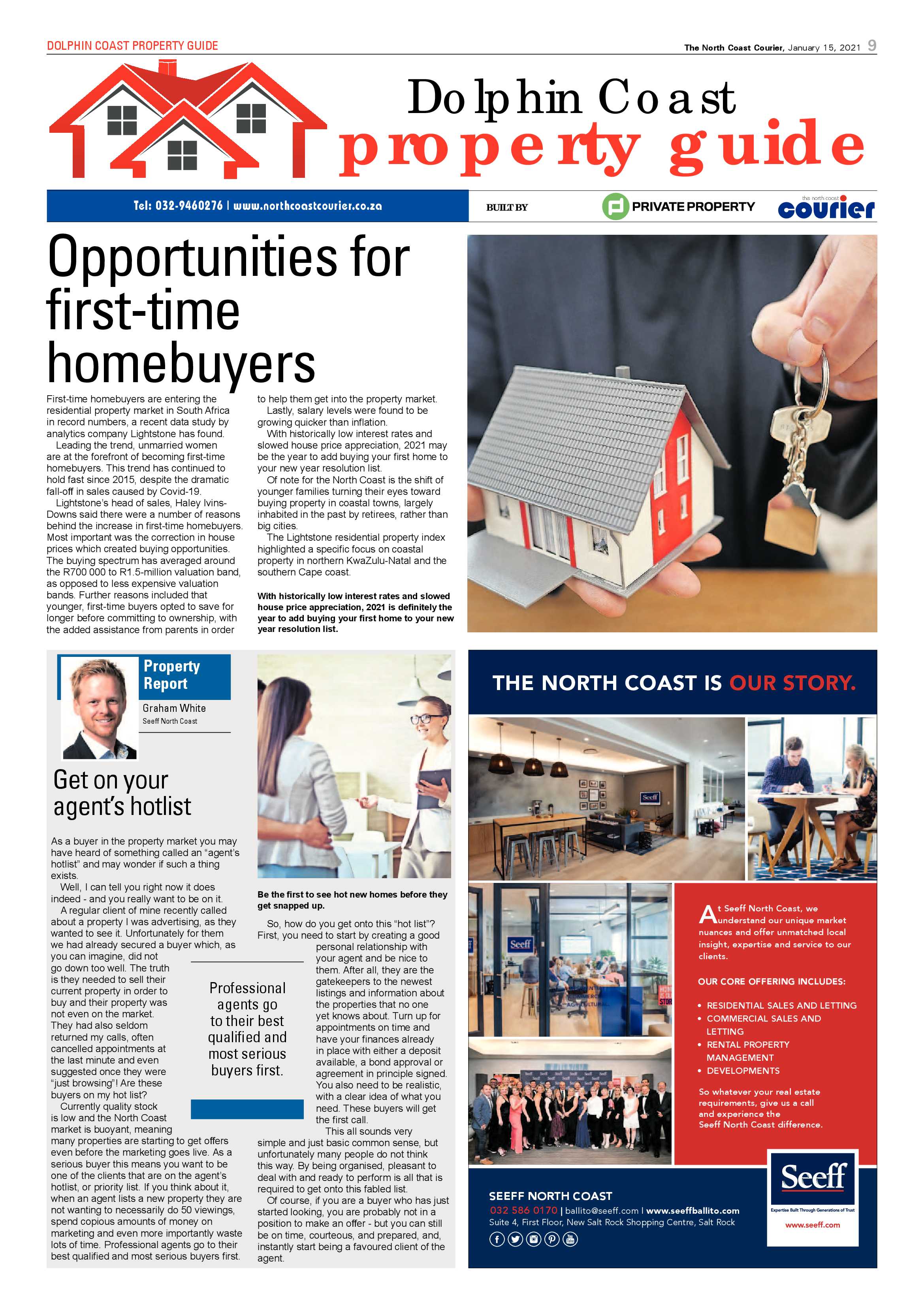 North Coast Courier 15 January 2021 page 9