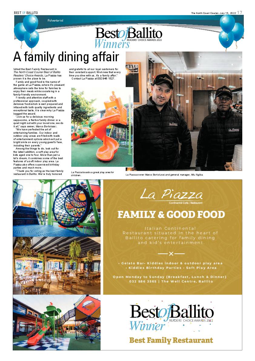 North Coast Courier 15 July 2022 page 17