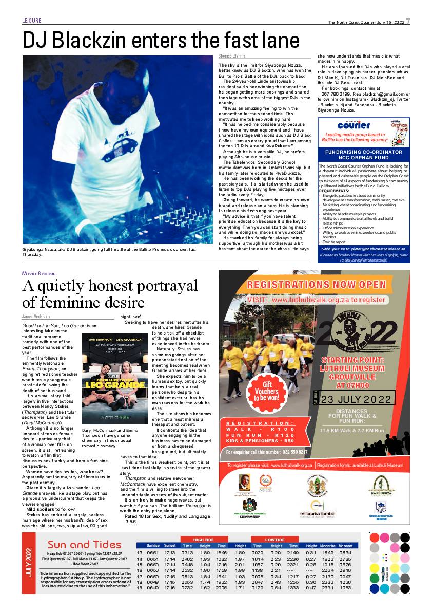 North Coast Courier 15 July 2022 page 7