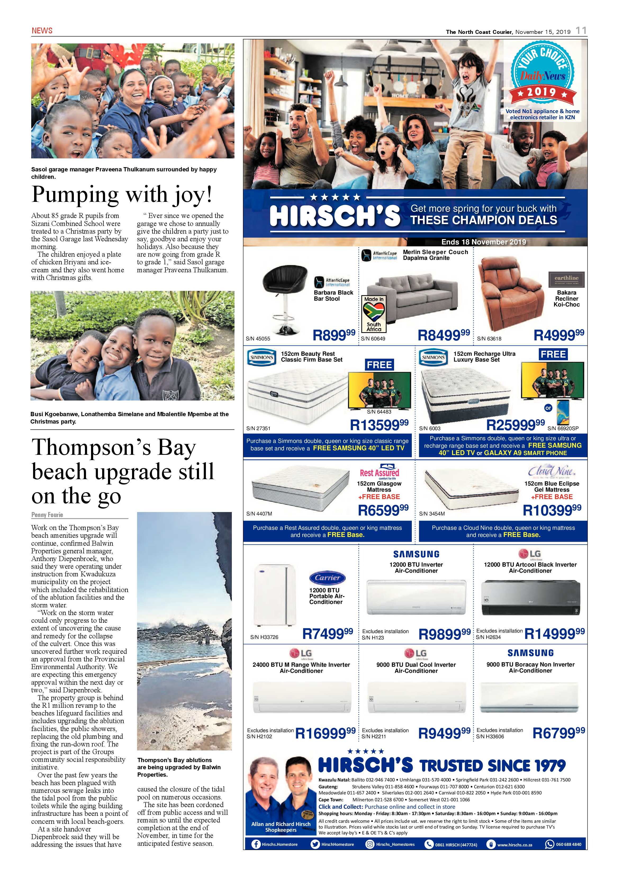 North Coast Courier 15 November 2019 page 11