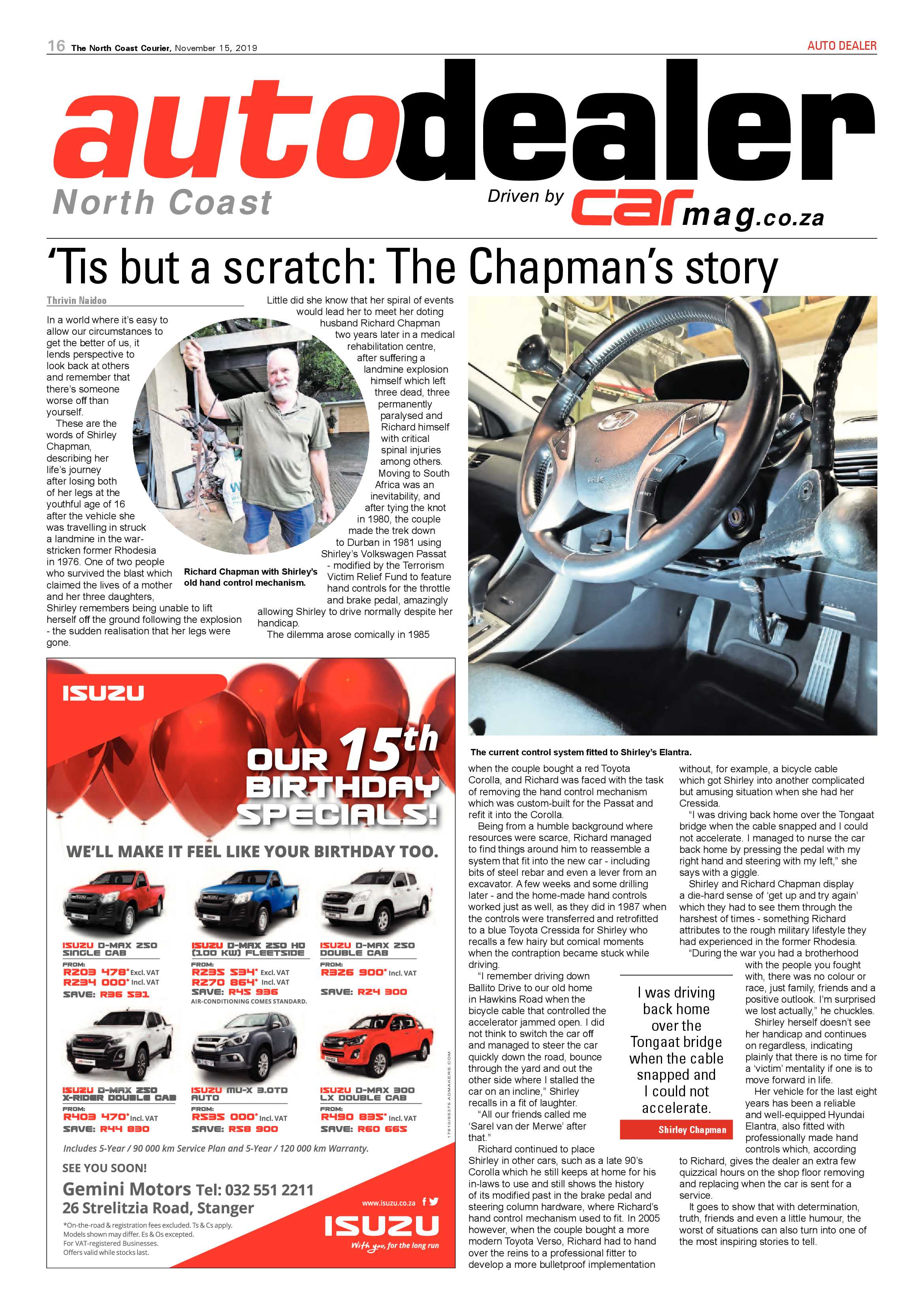 North Coast Courier 15 November 2019 page 16