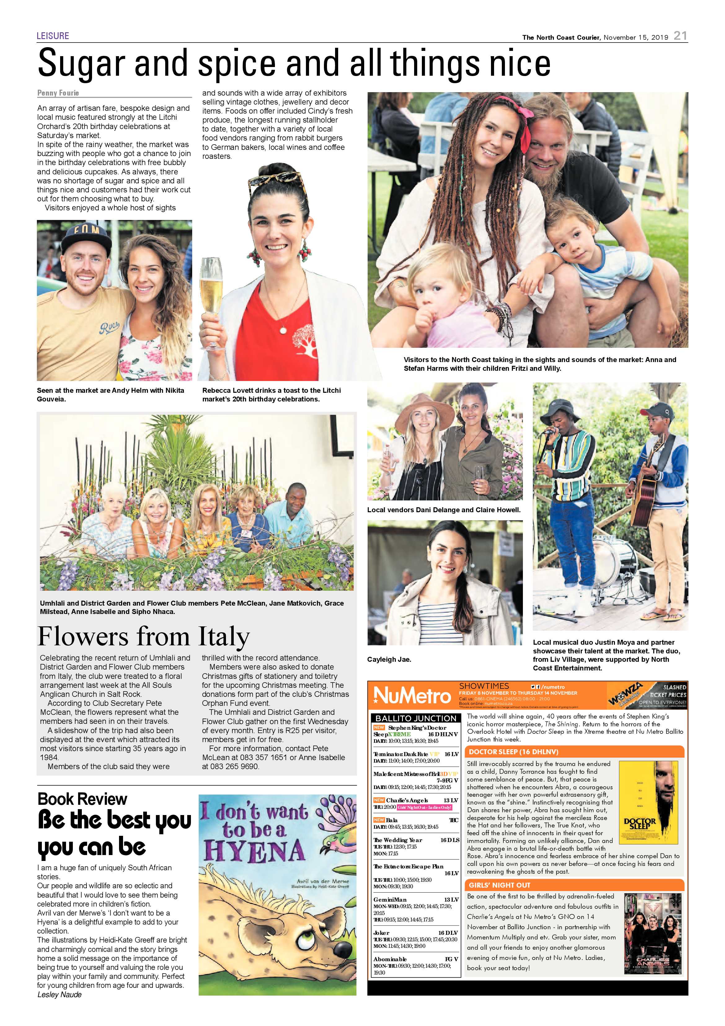 North Coast Courier 15 November 2019 page 21