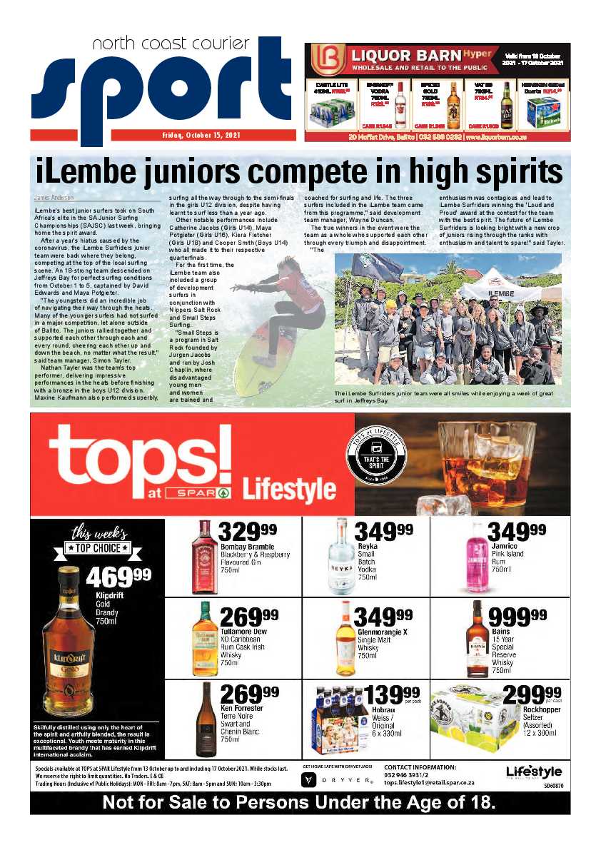 North Coast Courier 15 October 2021 page 16