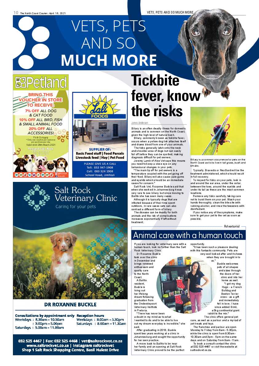 North Coast Courier 16 April 2021 page 10