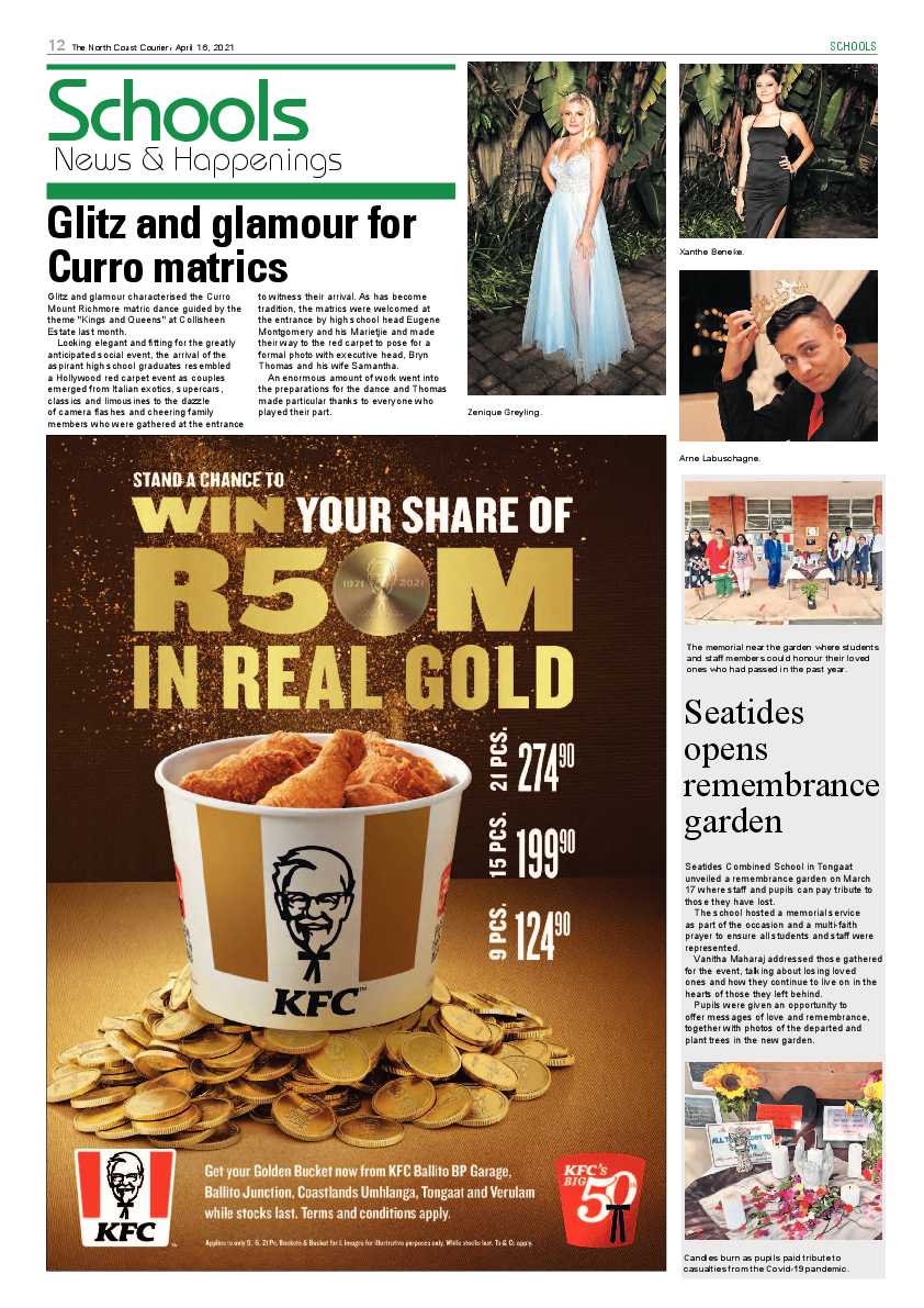North Coast Courier 16 April 2021 page 12