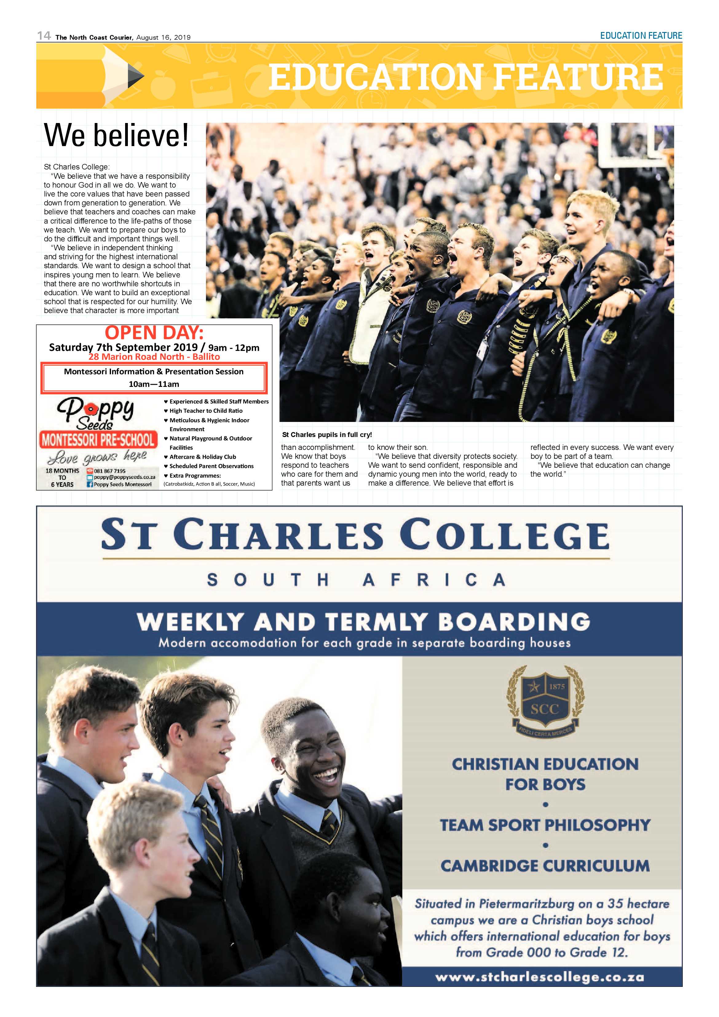 North Coast Courier 16 August 2019 page 14