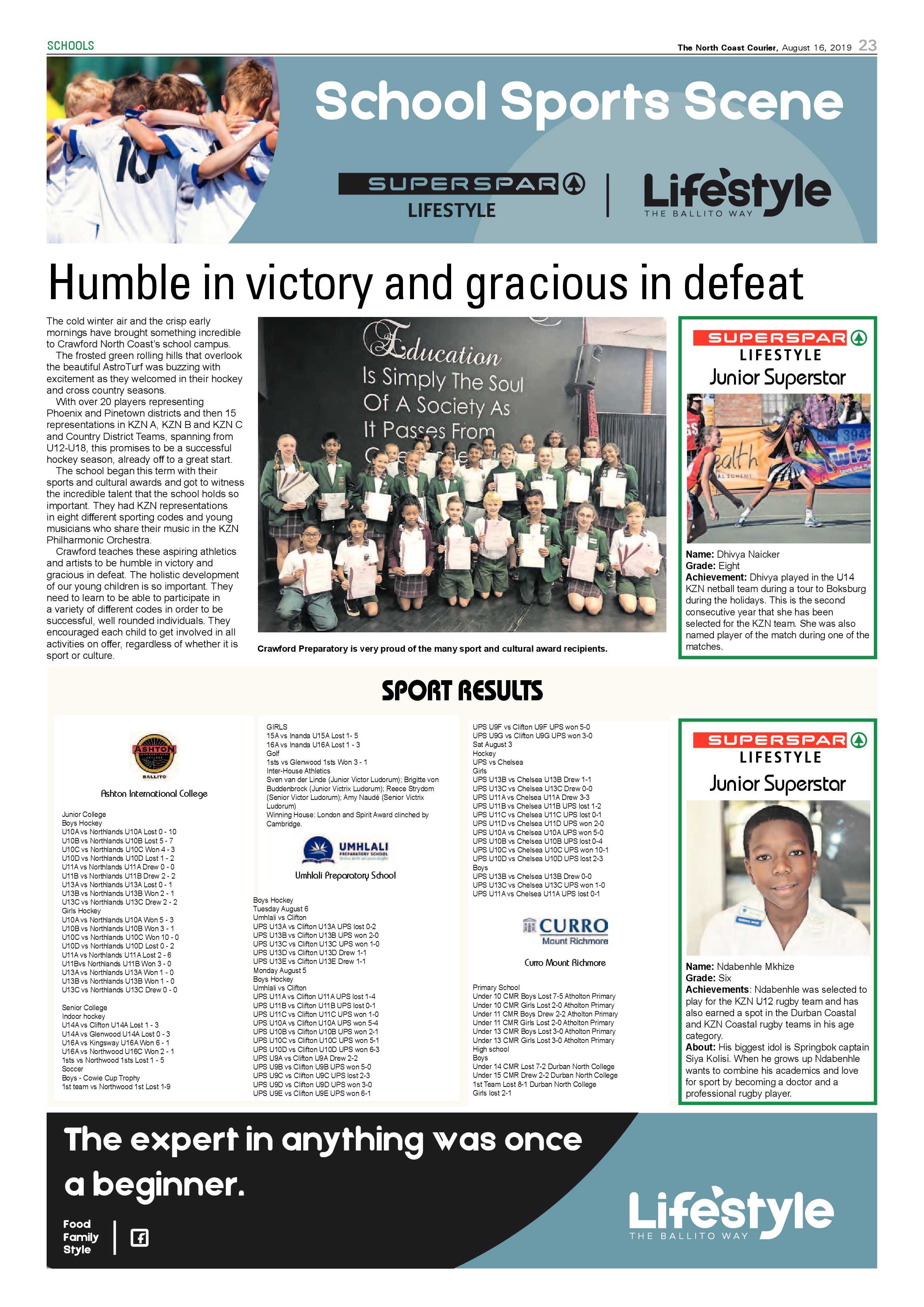 North Coast Courier 16 August 2019 page 23