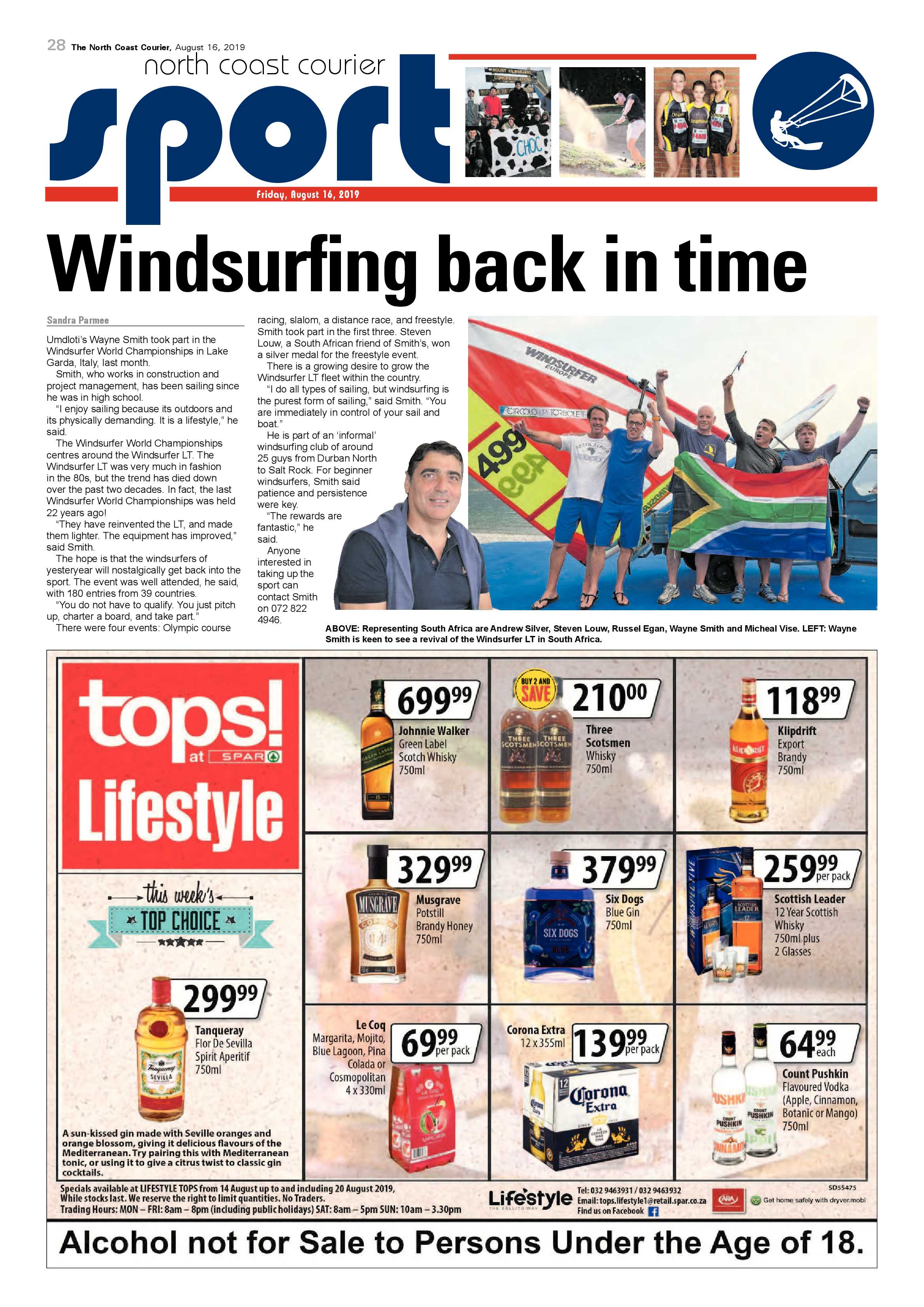 North Coast Courier 16 August 2019 page 28