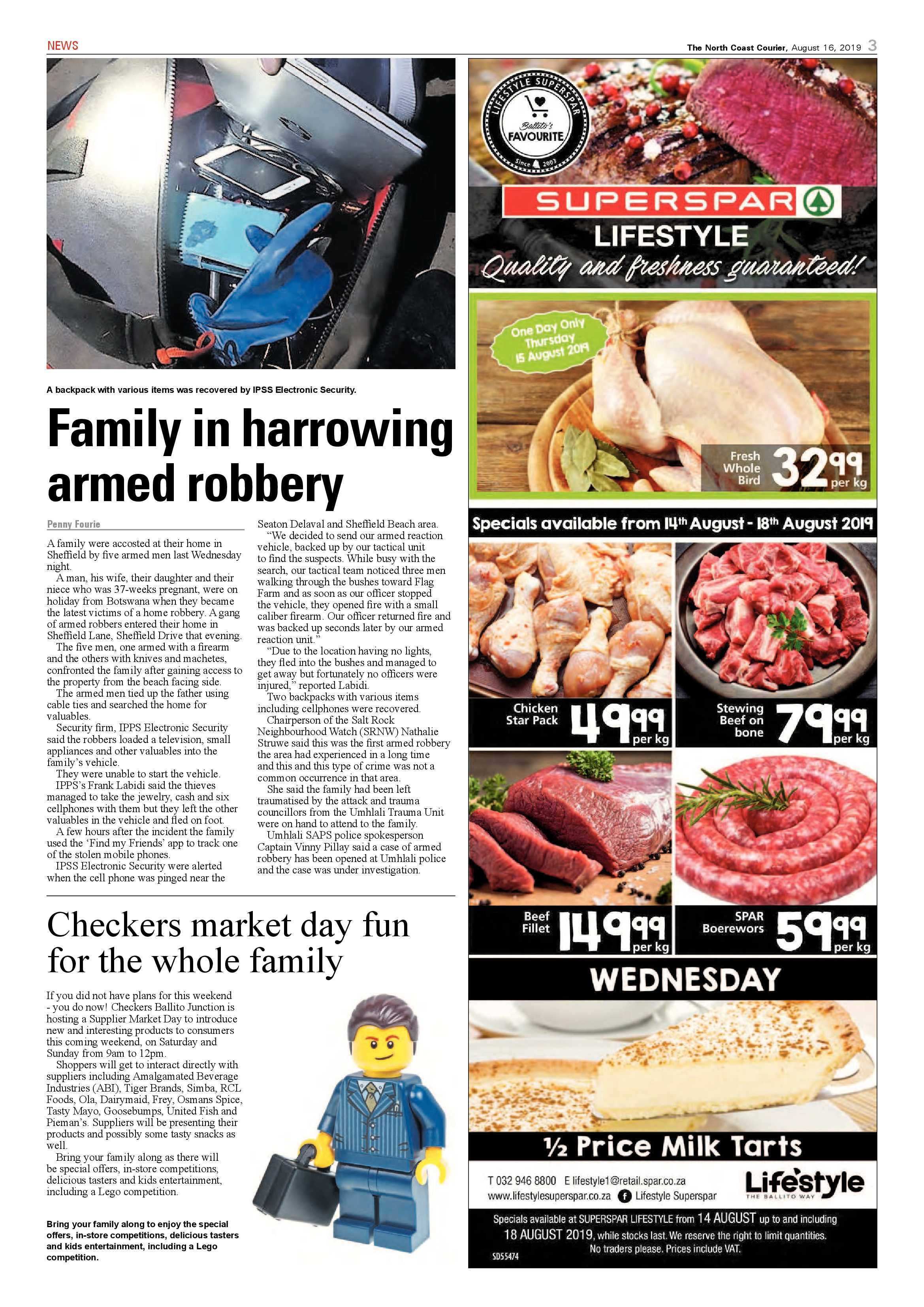 North Coast Courier 16 August 2019 page 3