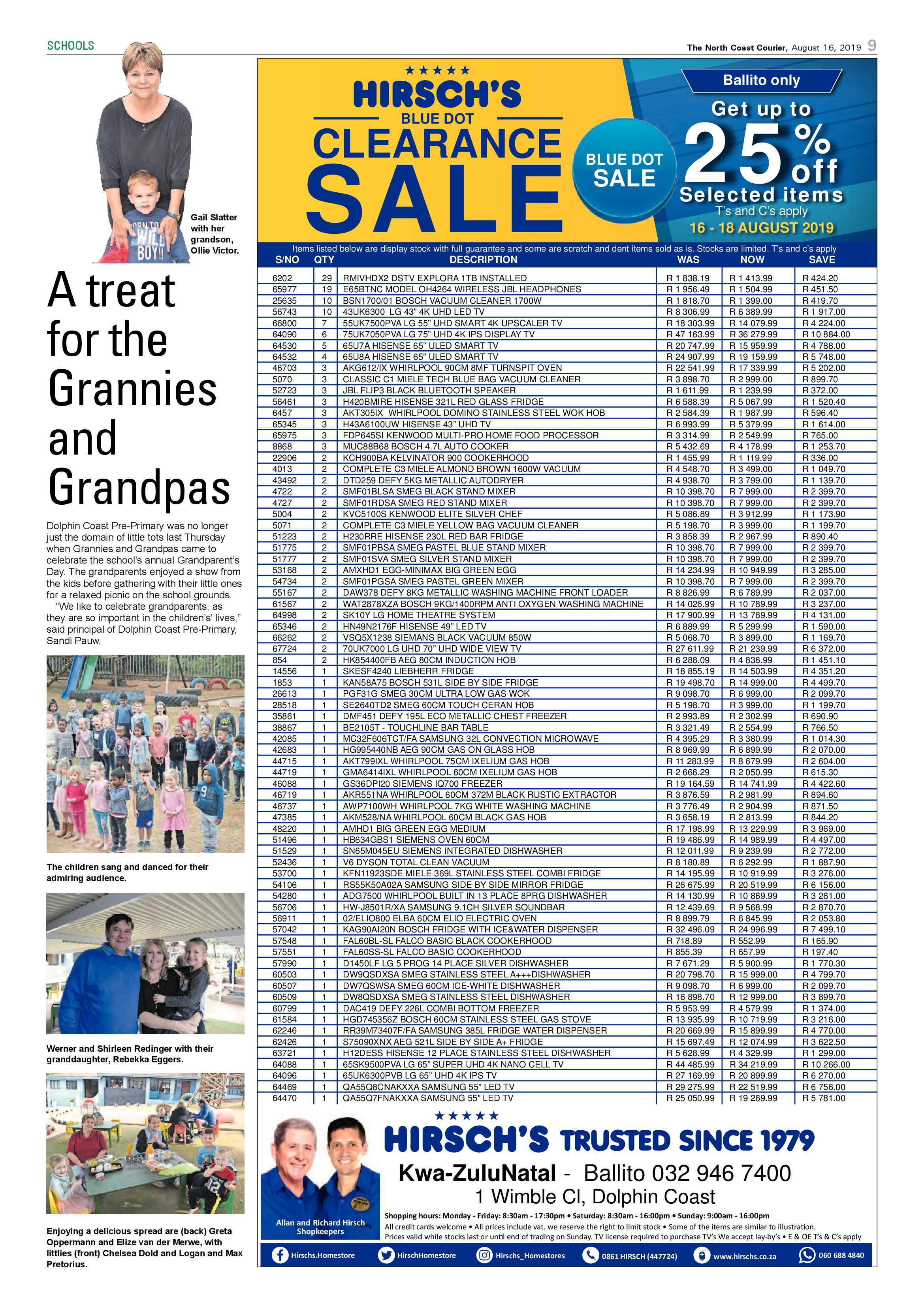 North Coast Courier 16 August 2019 page 9