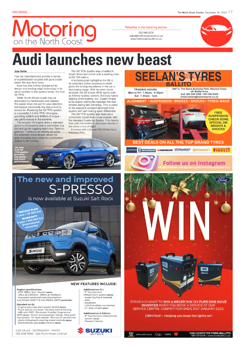 North Coast Courier 16 December 2022 page 17