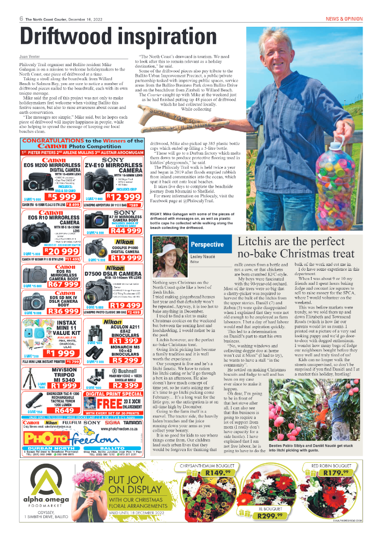 North Coast Courier 16 December 2022 page 6