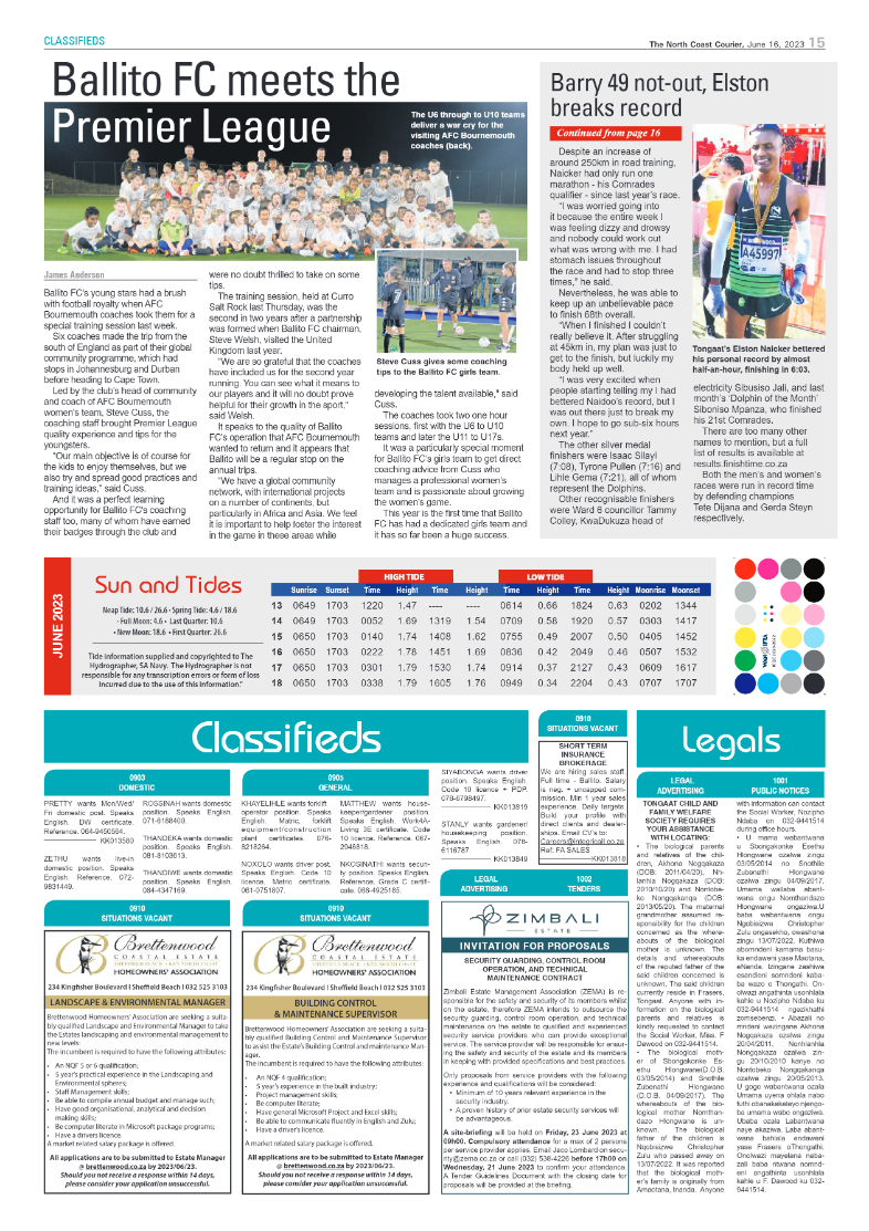 North Coast Courier 16 June 2023 page 15