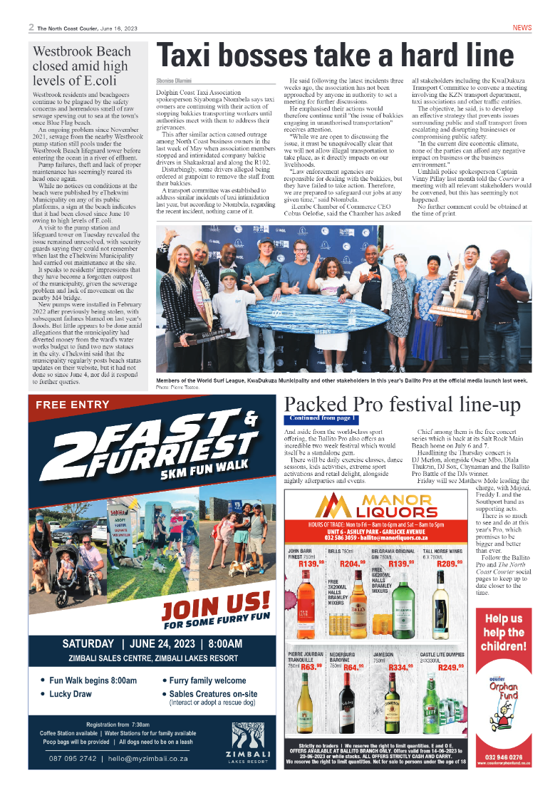 North Coast Courier 16 June 2023 page 2
