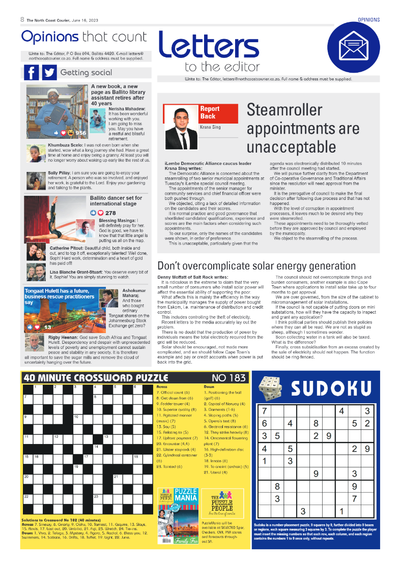 North Coast Courier 16 June 2023 page 8