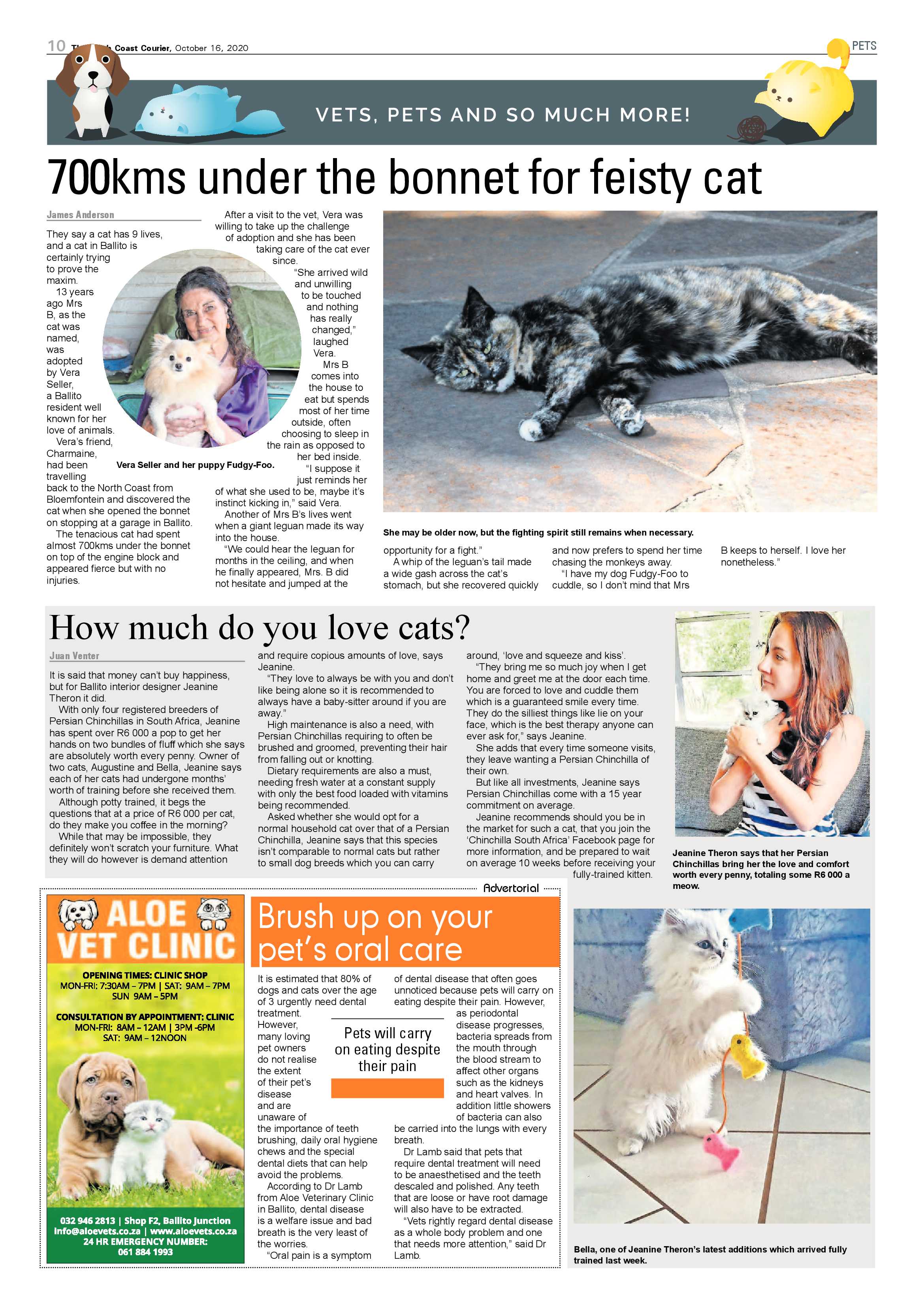 North Coast Courier 16 October 2020 page 10