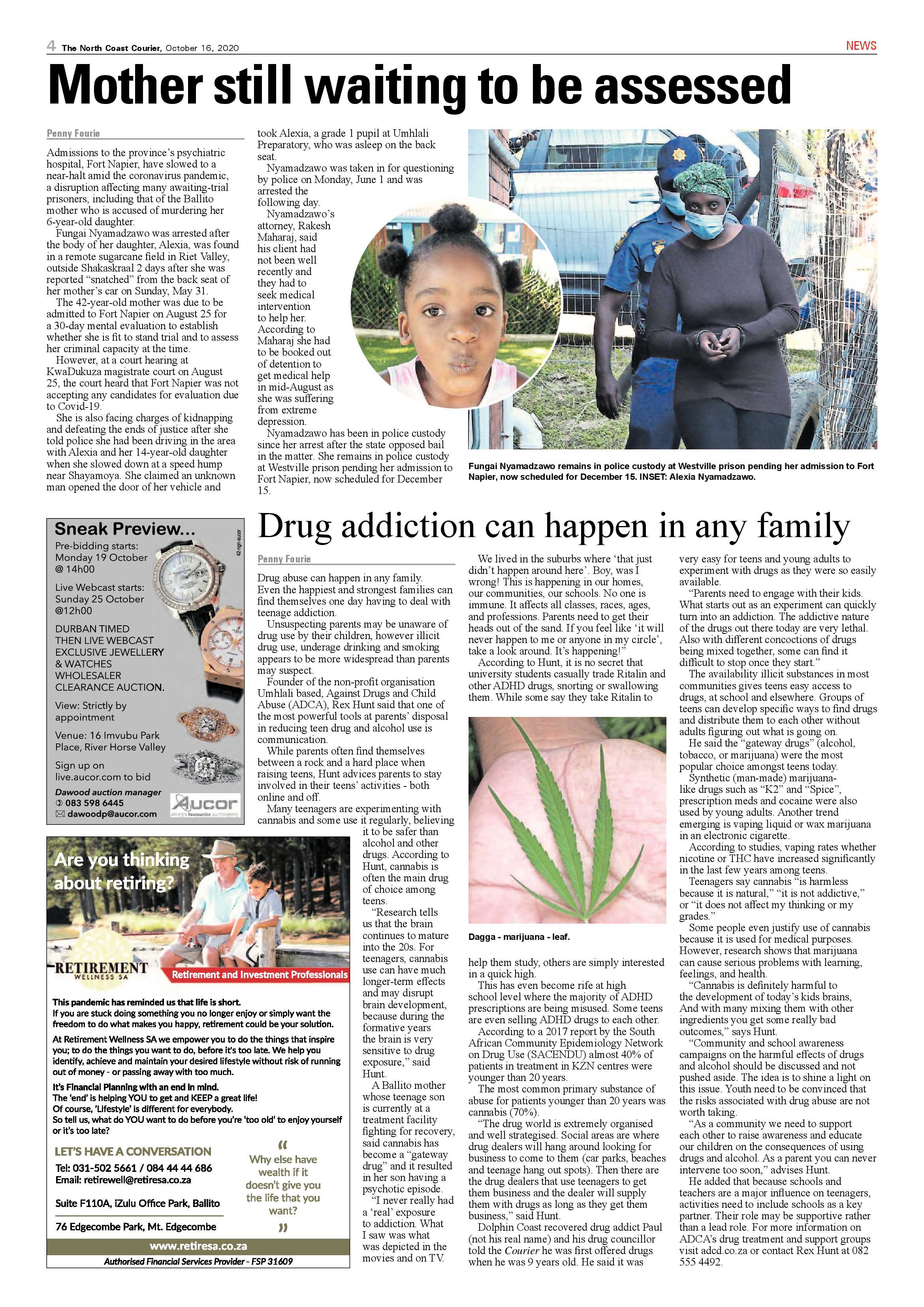 North Coast Courier 16 October 2020 page 4
