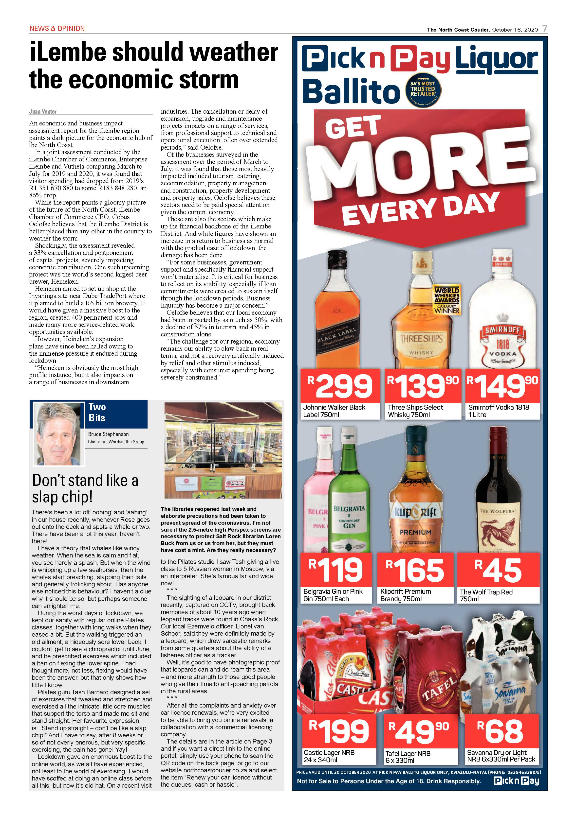North Coast Courier 16 October 2020 page 7