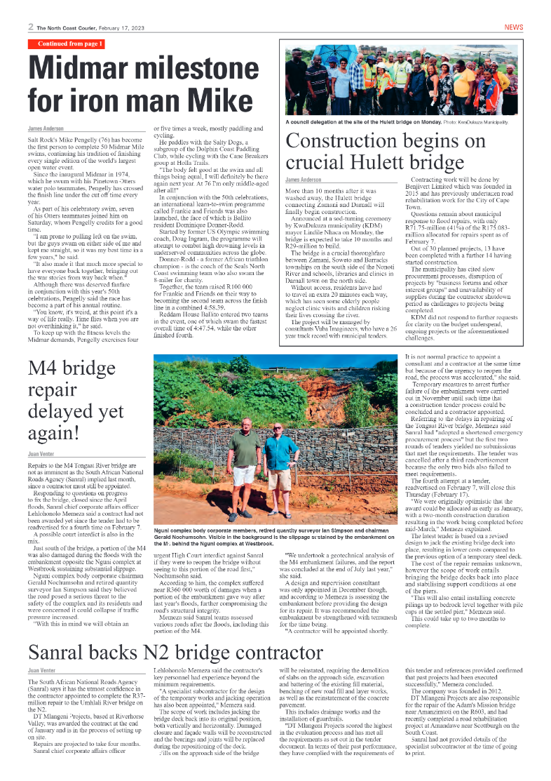 North Coast Courier 17 February 2023 page 2