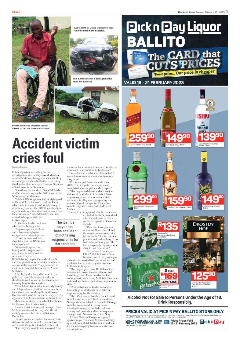 North Coast Courier 17 February 2023 page 3