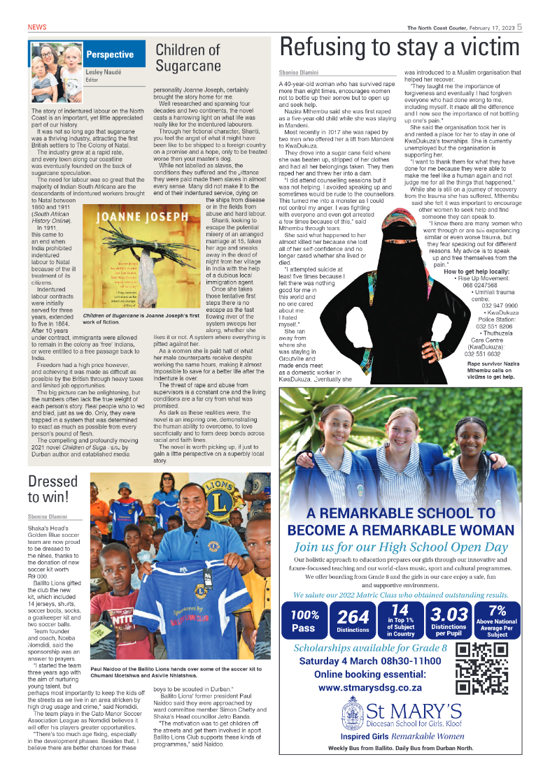 North Coast Courier 17 February 2023 page 5