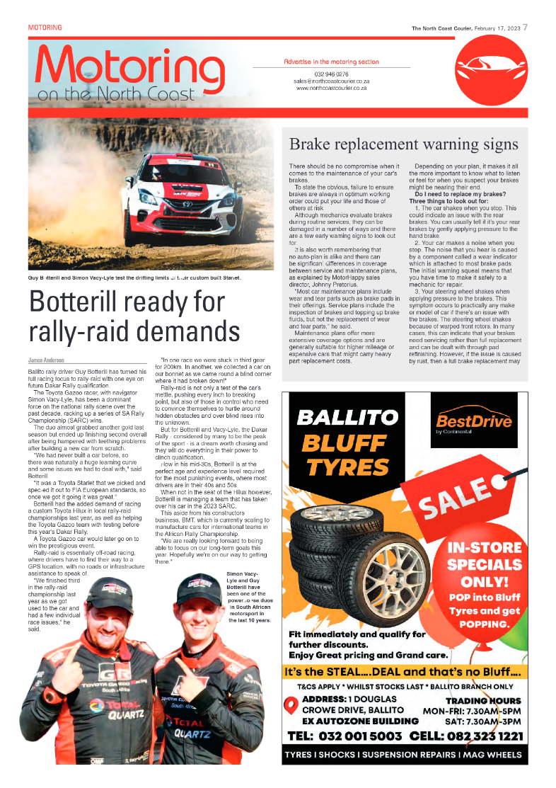 North Coast Courier 17 February 2023 page 7