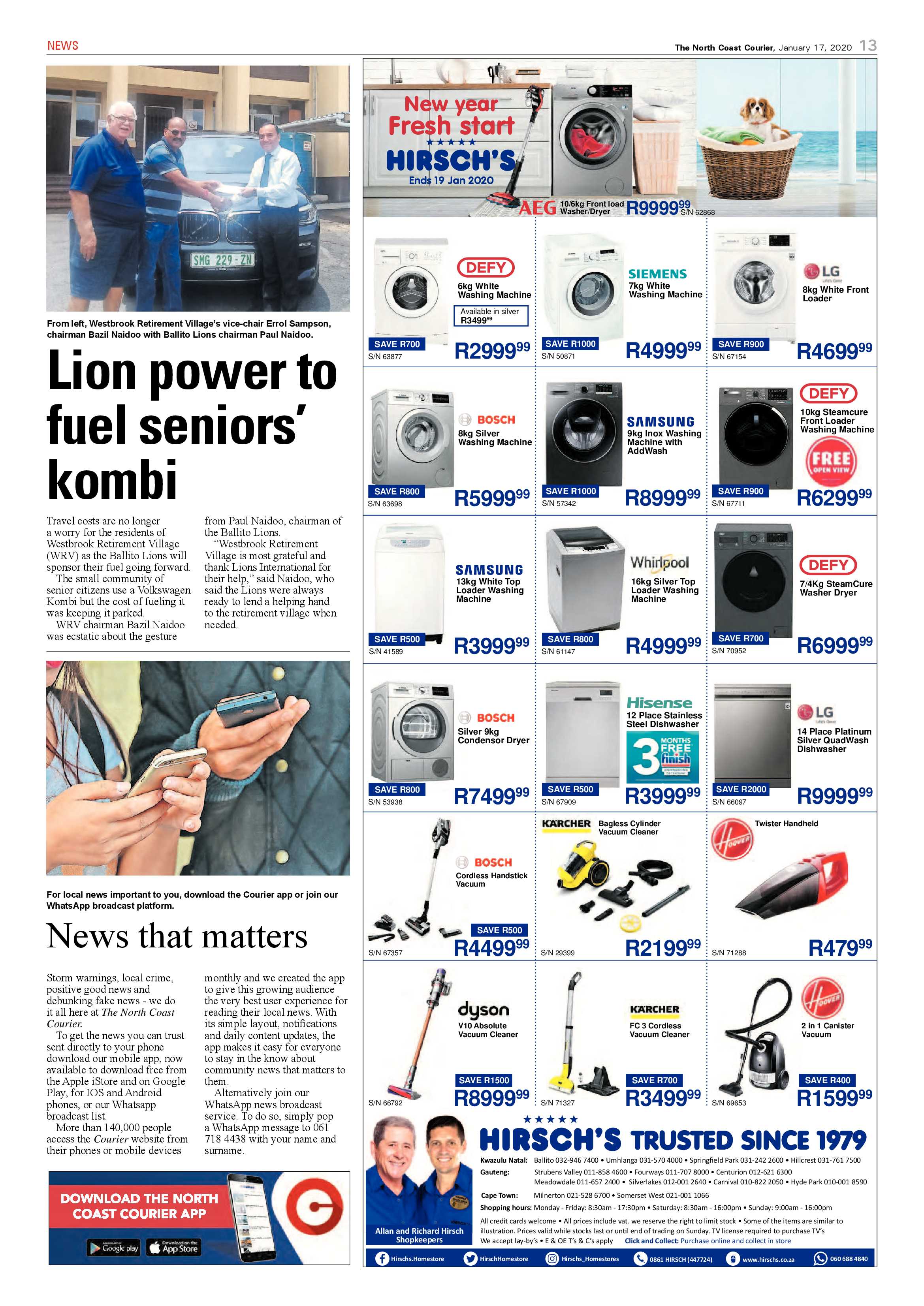 North Coast Courier 17 January 2020 page 13